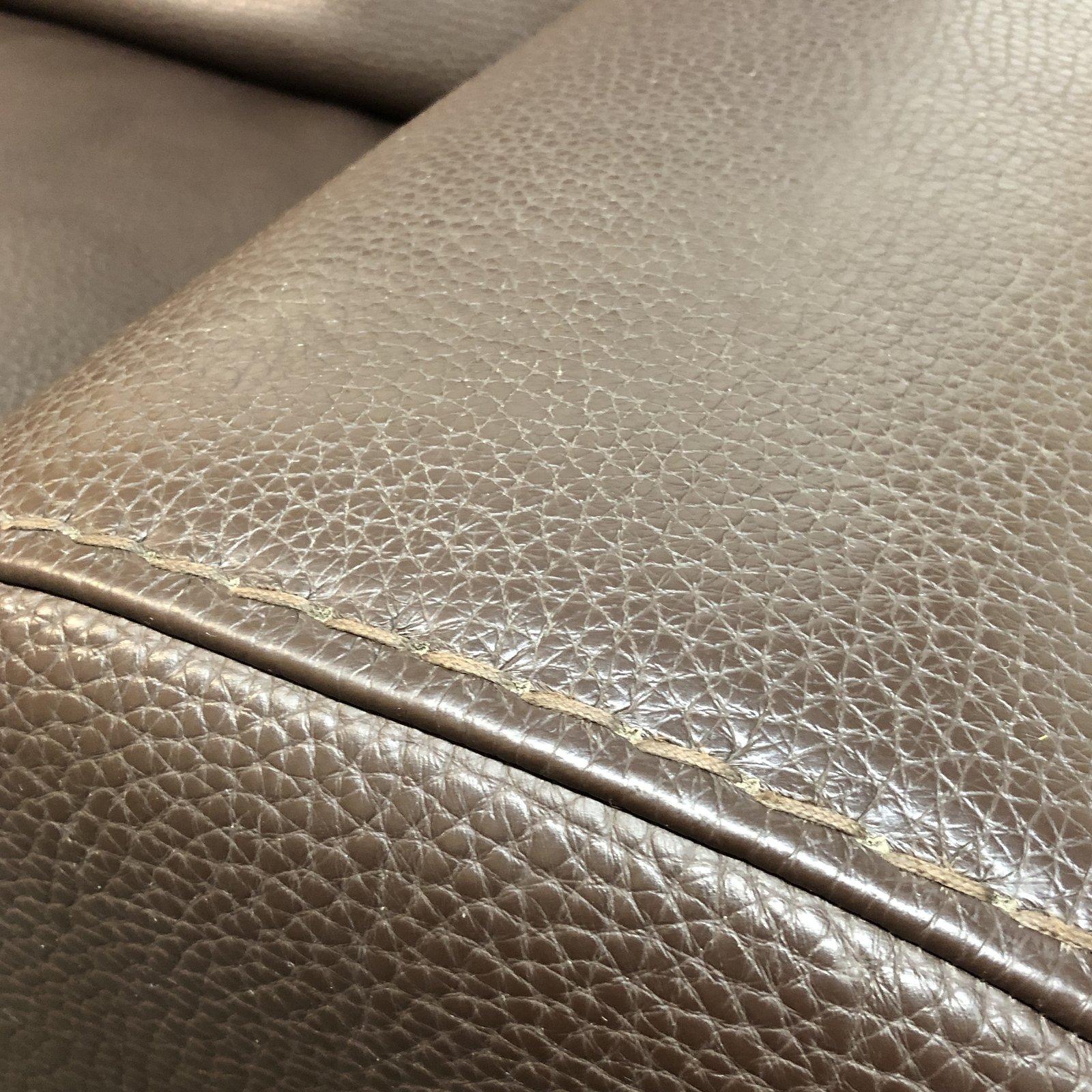 Roche Bobois Leather Sofa For Sale 1