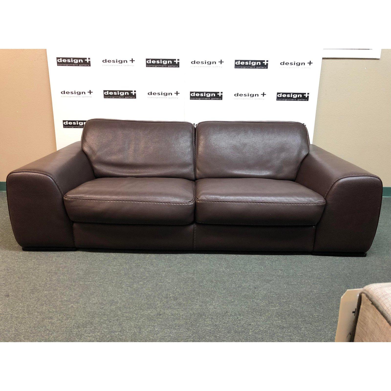 Roche Bobois Leather Sofa For Sale 2
