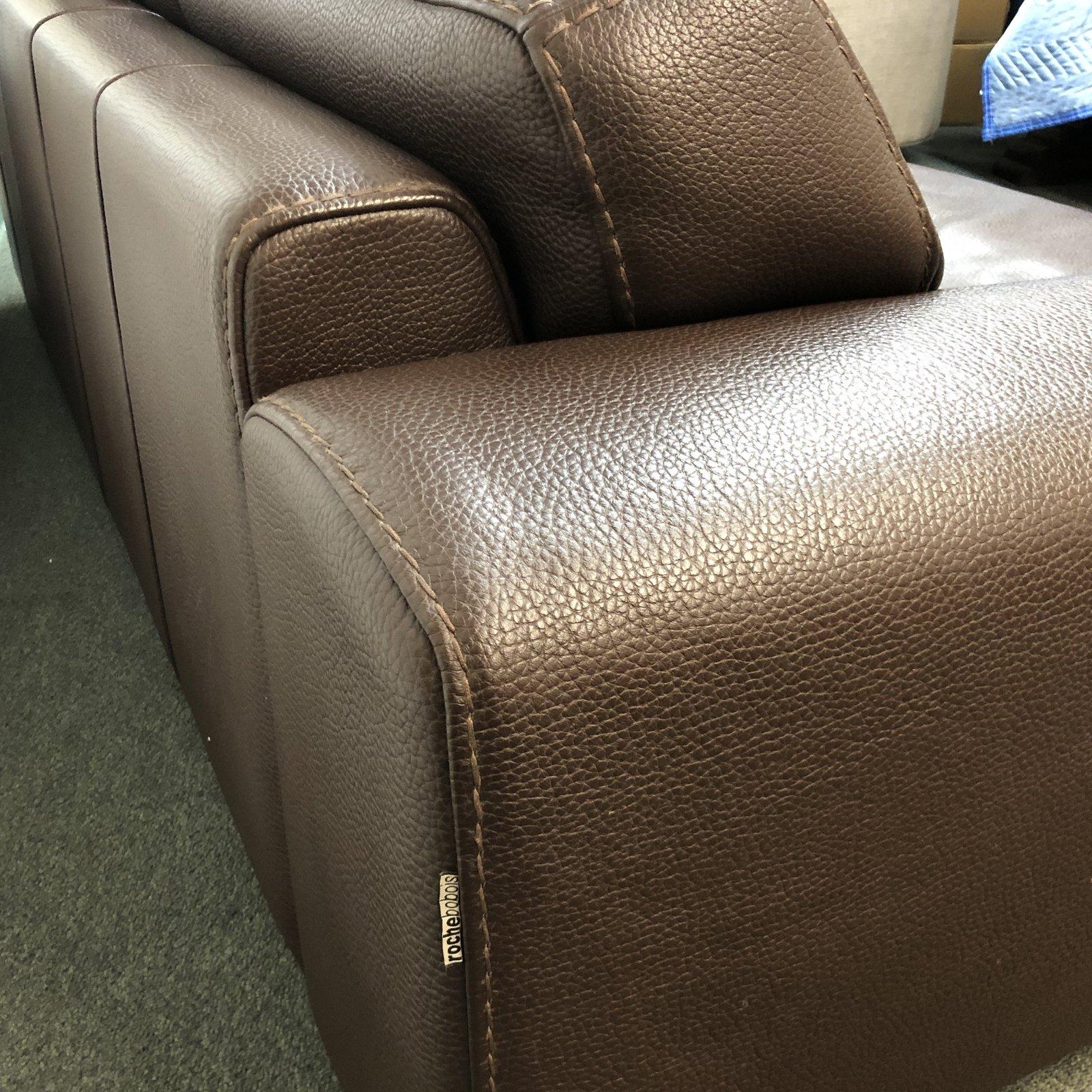 Roche Bobois Leather Sofa For Sale 4