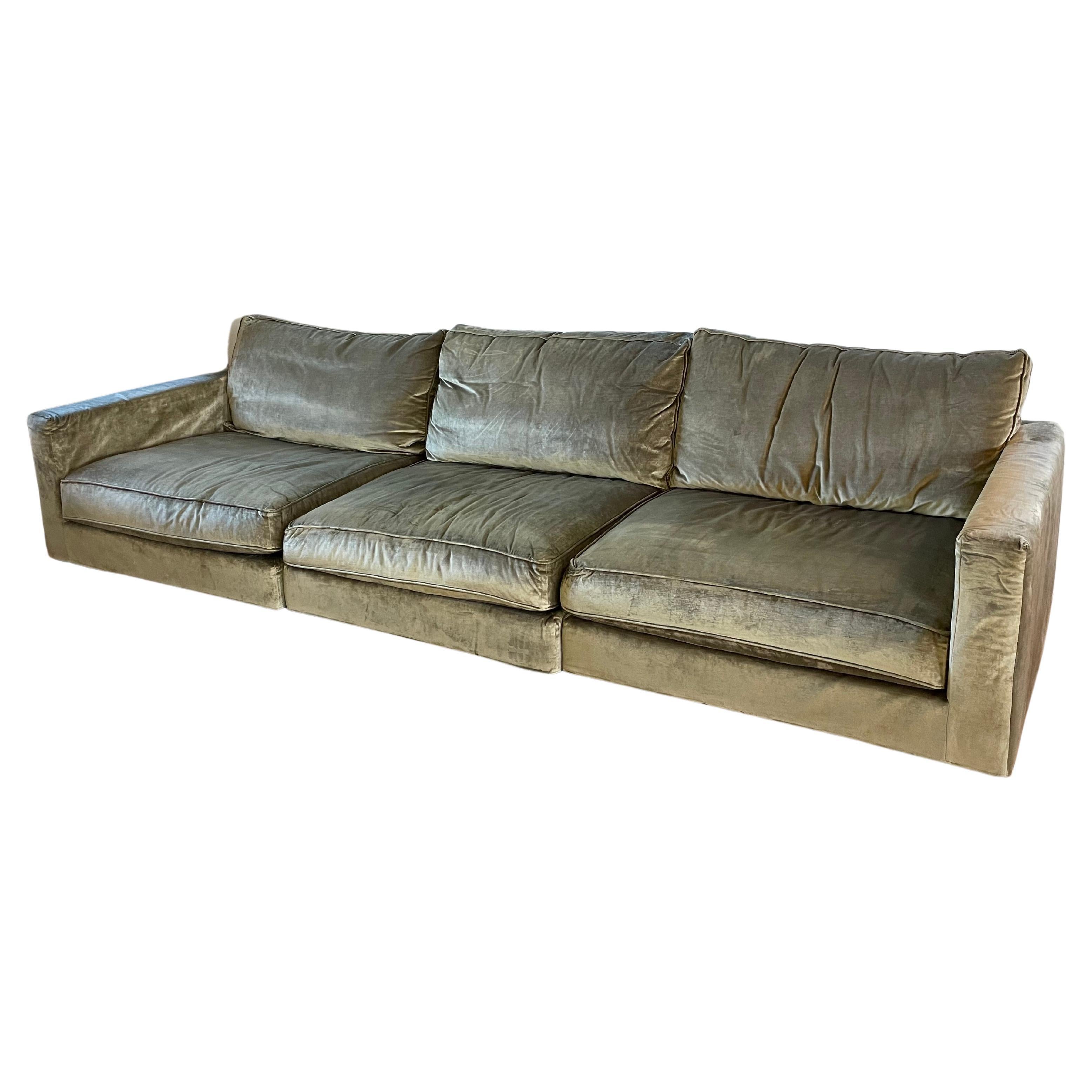 A French 3Seater "Bubble" Sofa By Roche Bobois at 1stDibs black