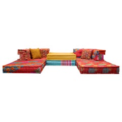 Roche Bobois Mah Jong Kenzo Takada Lounge Sofa by Hans Hopfer