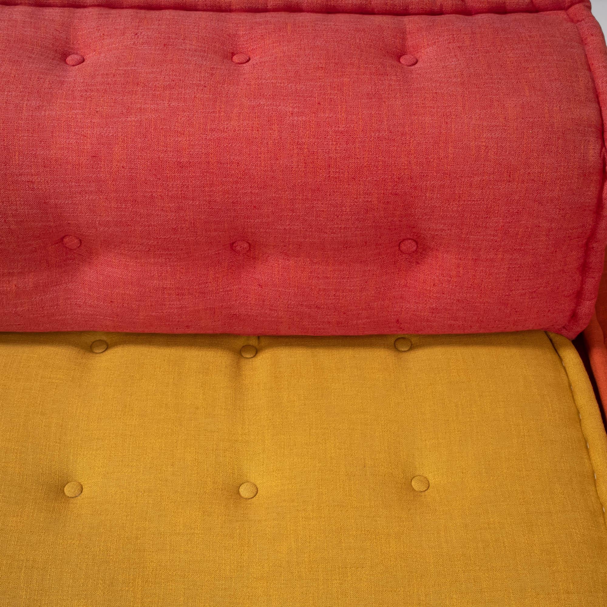 Roche Bobois Mah Jong Sectional Sofa in Custom Upholstery, Set of 12 For Sale 6