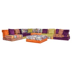 Roche Bobois Mah Jong Sectional Sofa in Custom Upholstery, Set of 20