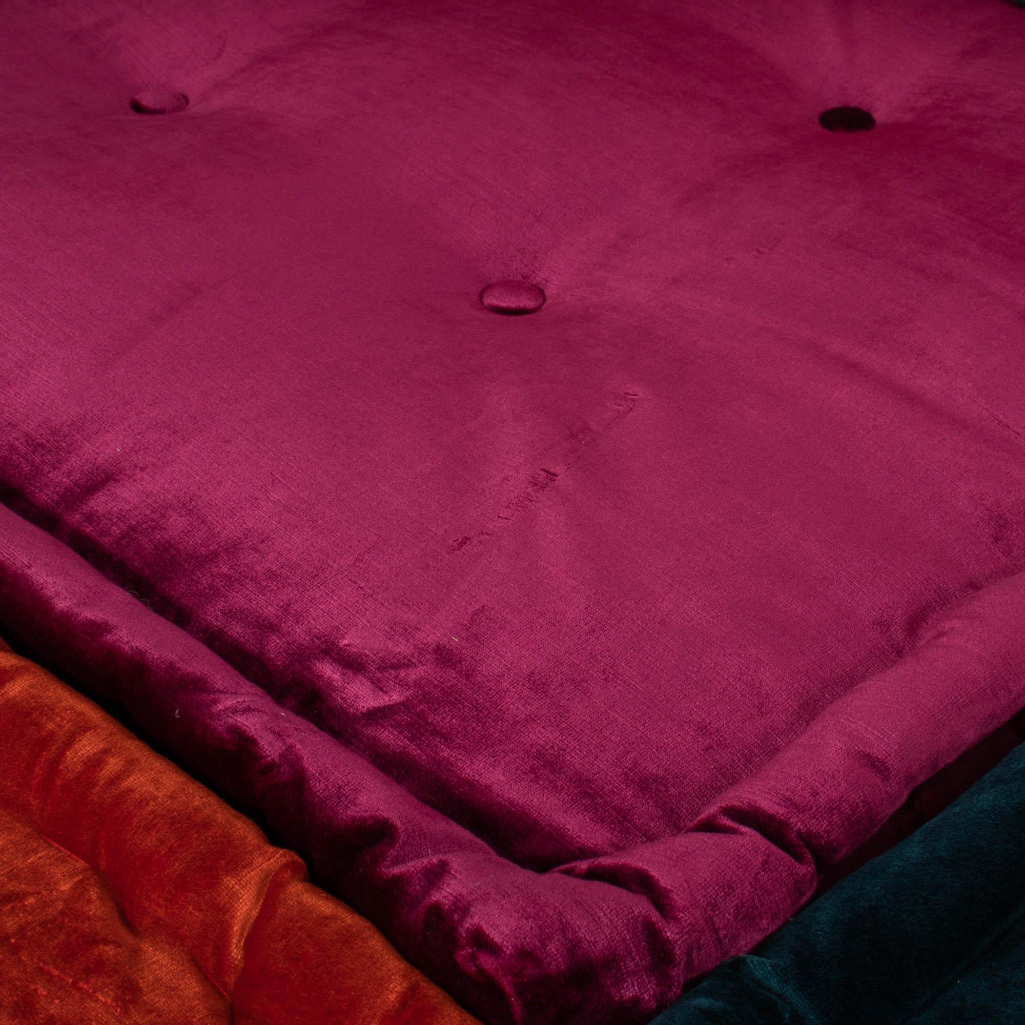 Roche Bobois Mah Jong Sectional Sofa in Custom Upholstery, Set of 5 For Sale 5