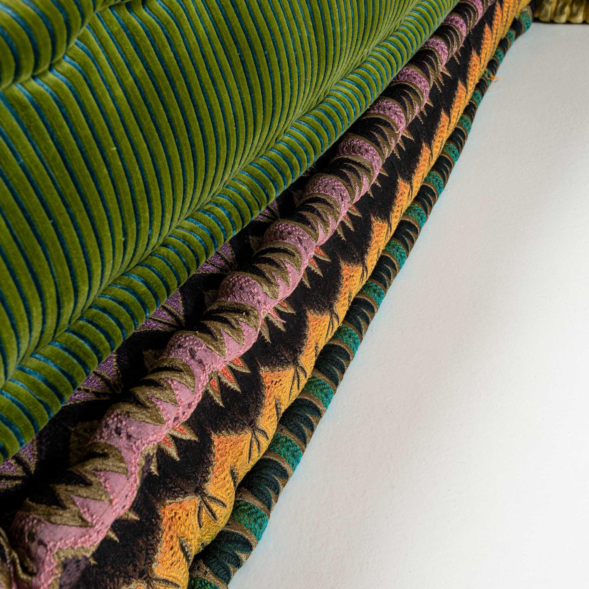 Roche Bobois Mah-Jong Sectional Sofa Missoni Fabric 1