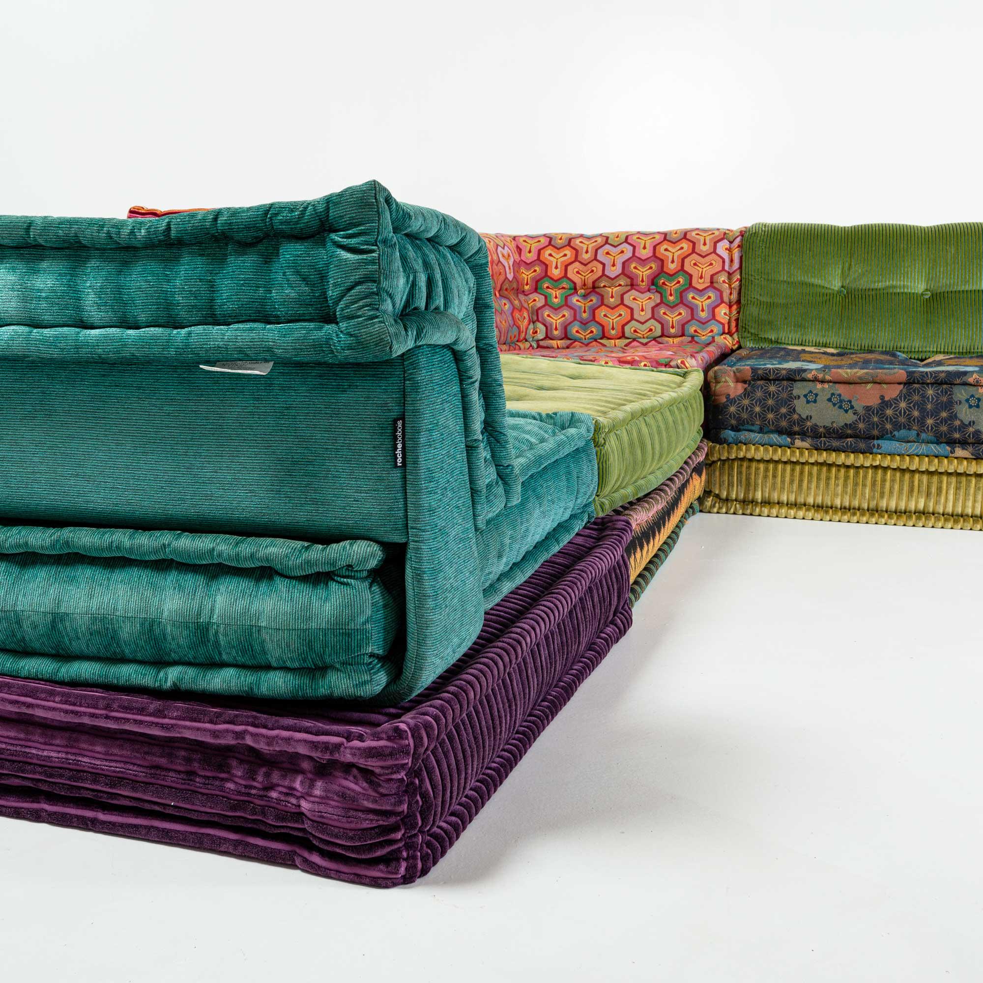 Roche Bobois Mah-Jong Sectional Sofa Missoni Fabric In Good Condition In Seattle, WA