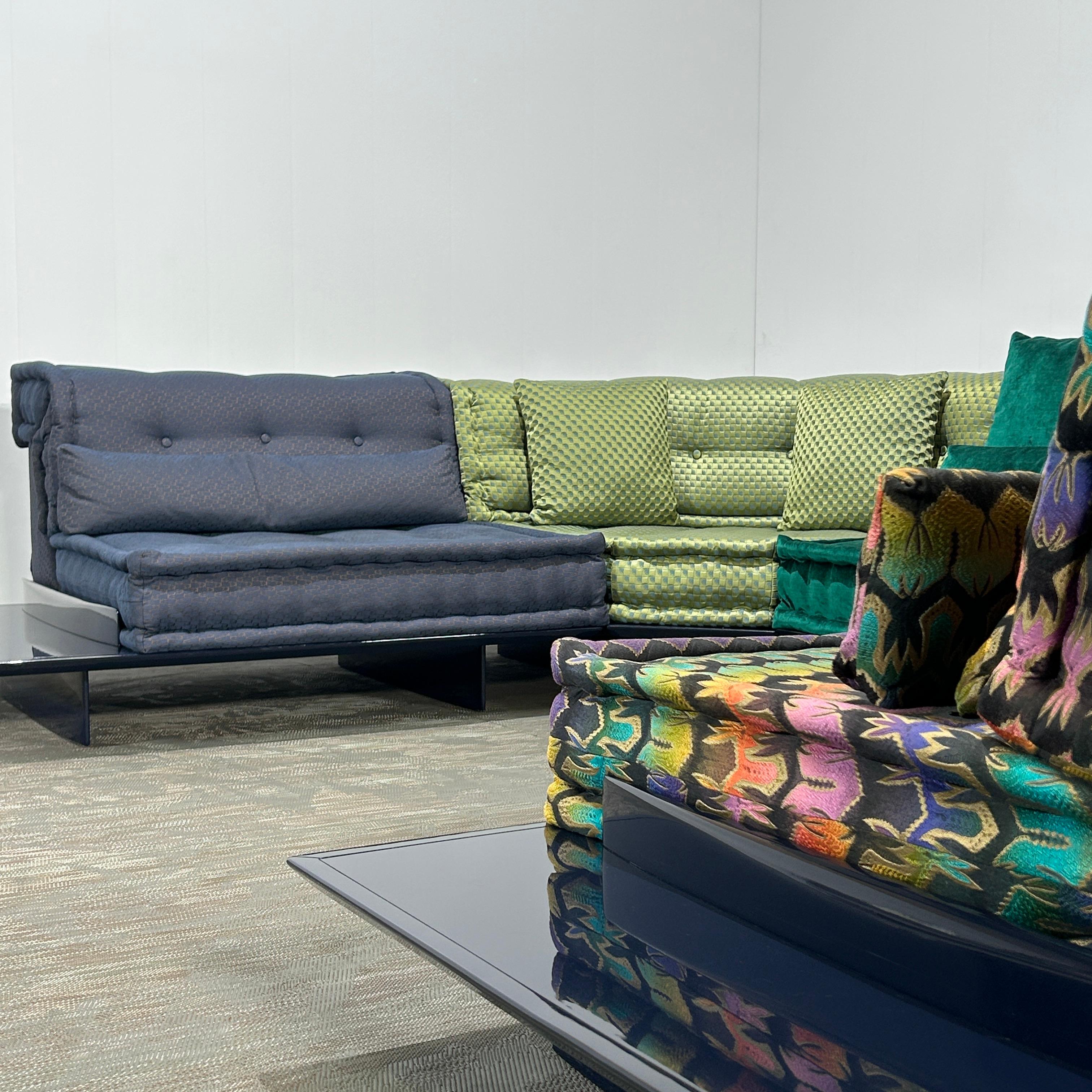 20ième siècle Roche Bobois Mah Jong Set by Michel Ducaroy en vente