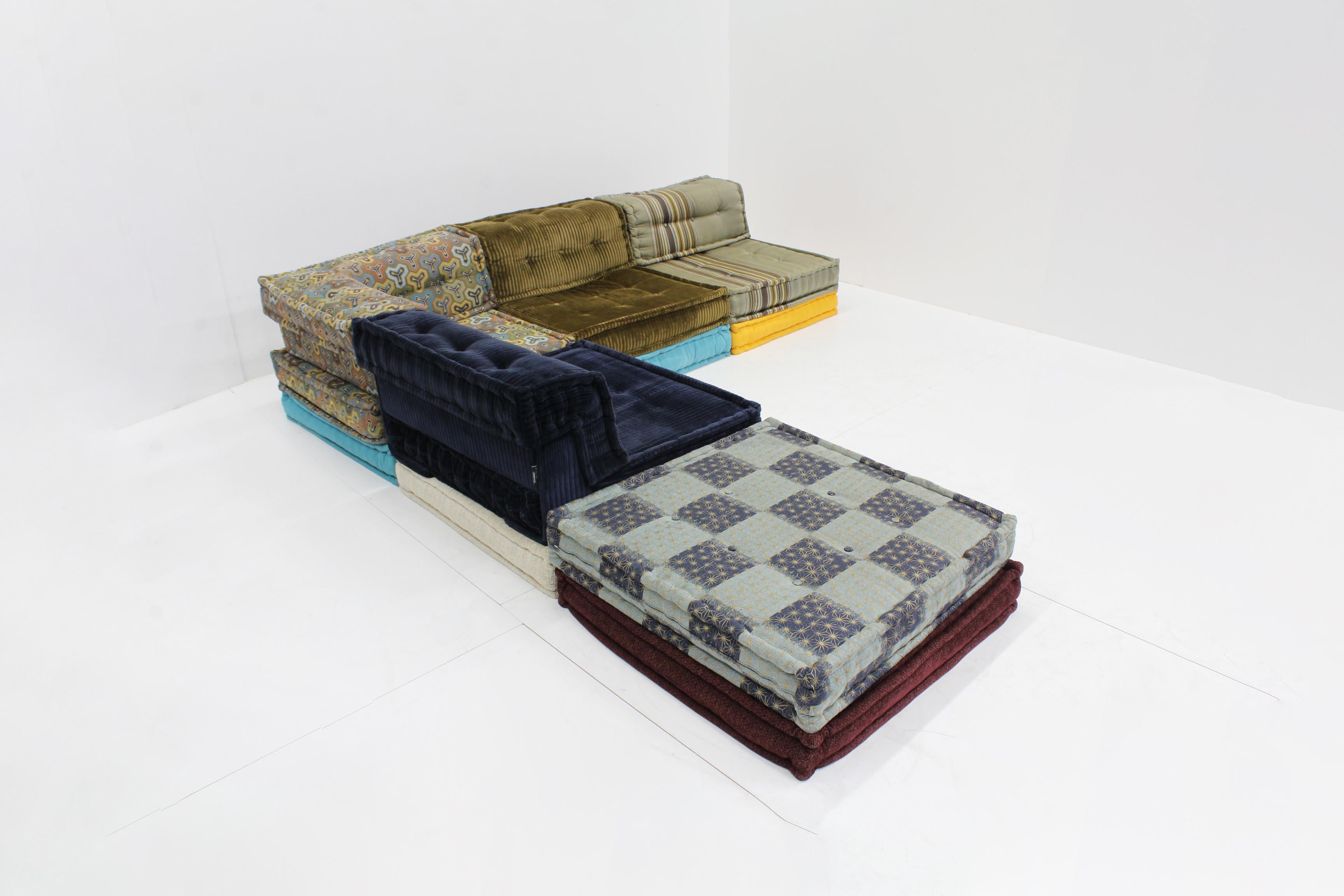 Roche Bobois Mah Jong sofa Kenzo design by Hans Hopfer 2