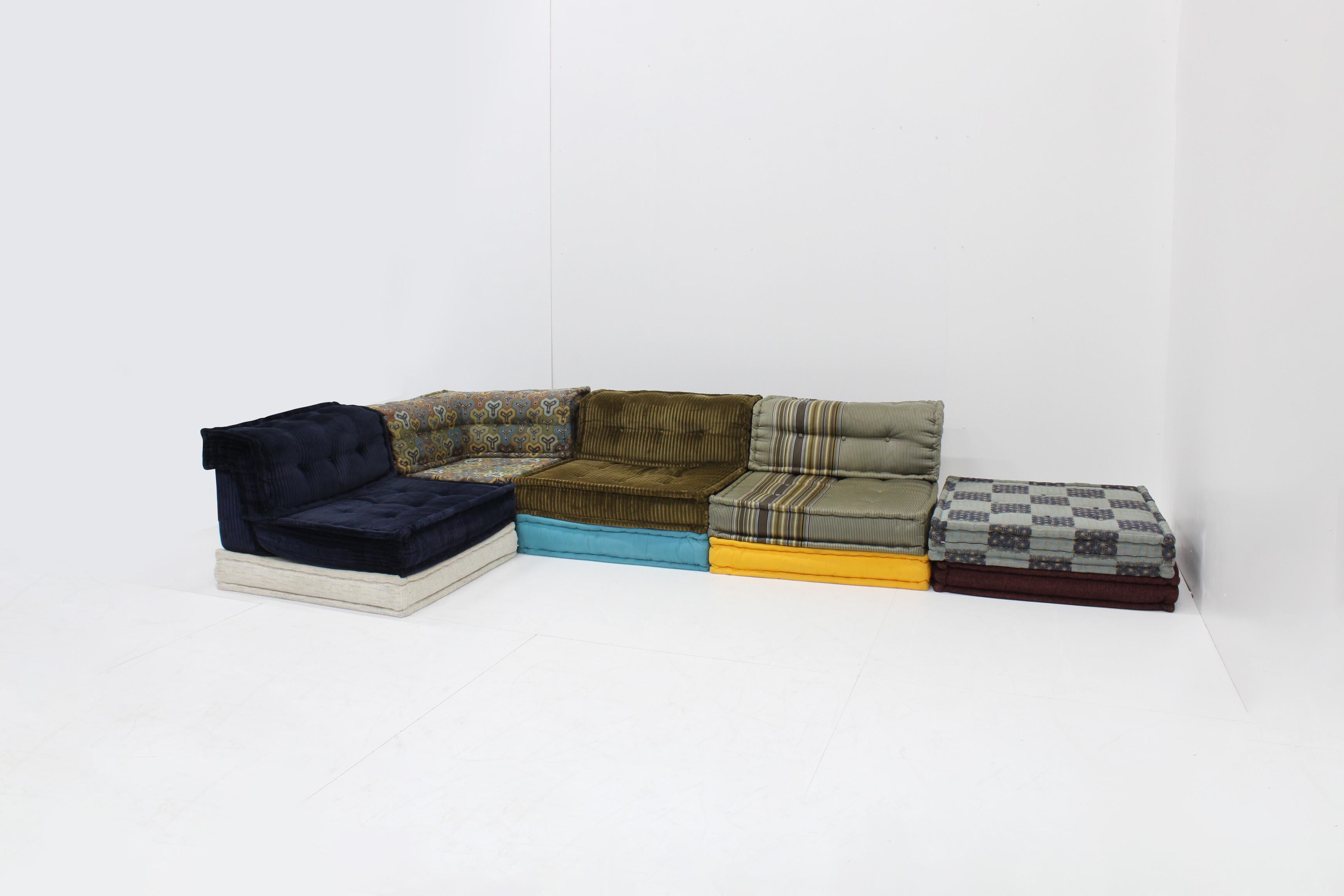 Roche Bobois Mah Jong sofa Kenzo design by Hans Hopfer 7