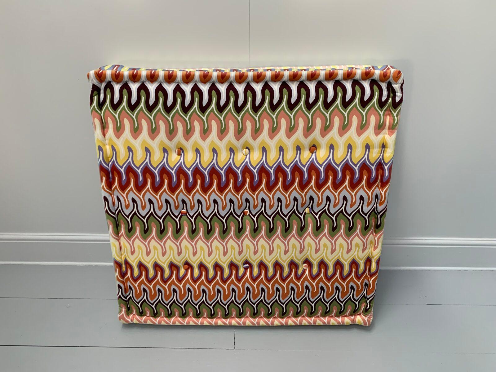 Roche Bobois “Mah Jong” Sofa & Table – In Missoni Fabric For Sale 7