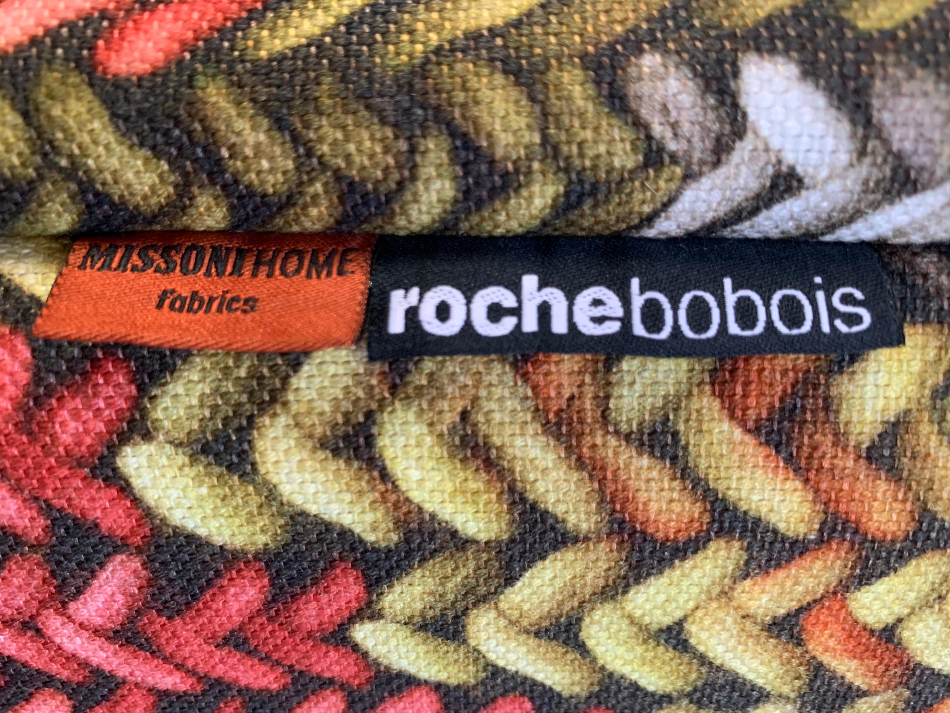Roche Bobois “Mah Jong” Sofa & Table – In Missoni Fabric For Sale 13