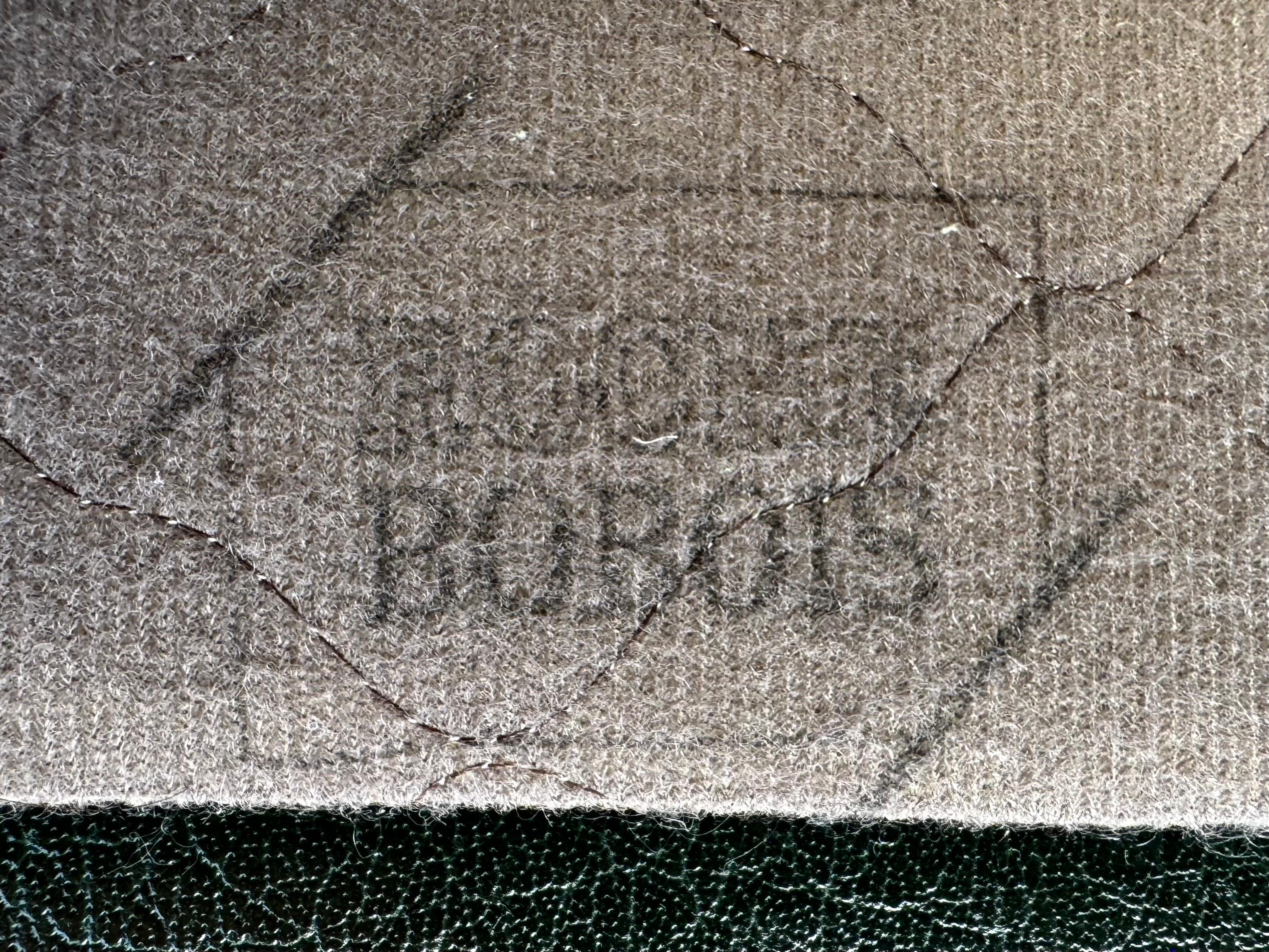 Roche Bobois Canapé et chaises longues assortis en cuir d'autruche vert d'origine en vente 4
