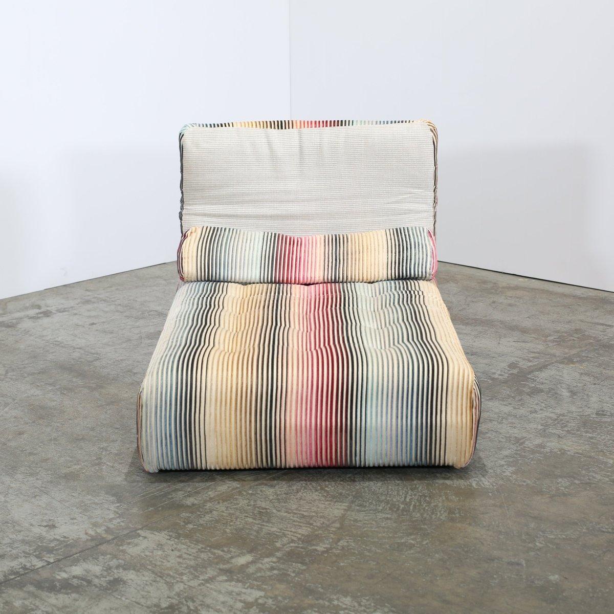 Mid-Century Modern Roche Bobois Missoni Siège Mah Jong en vente