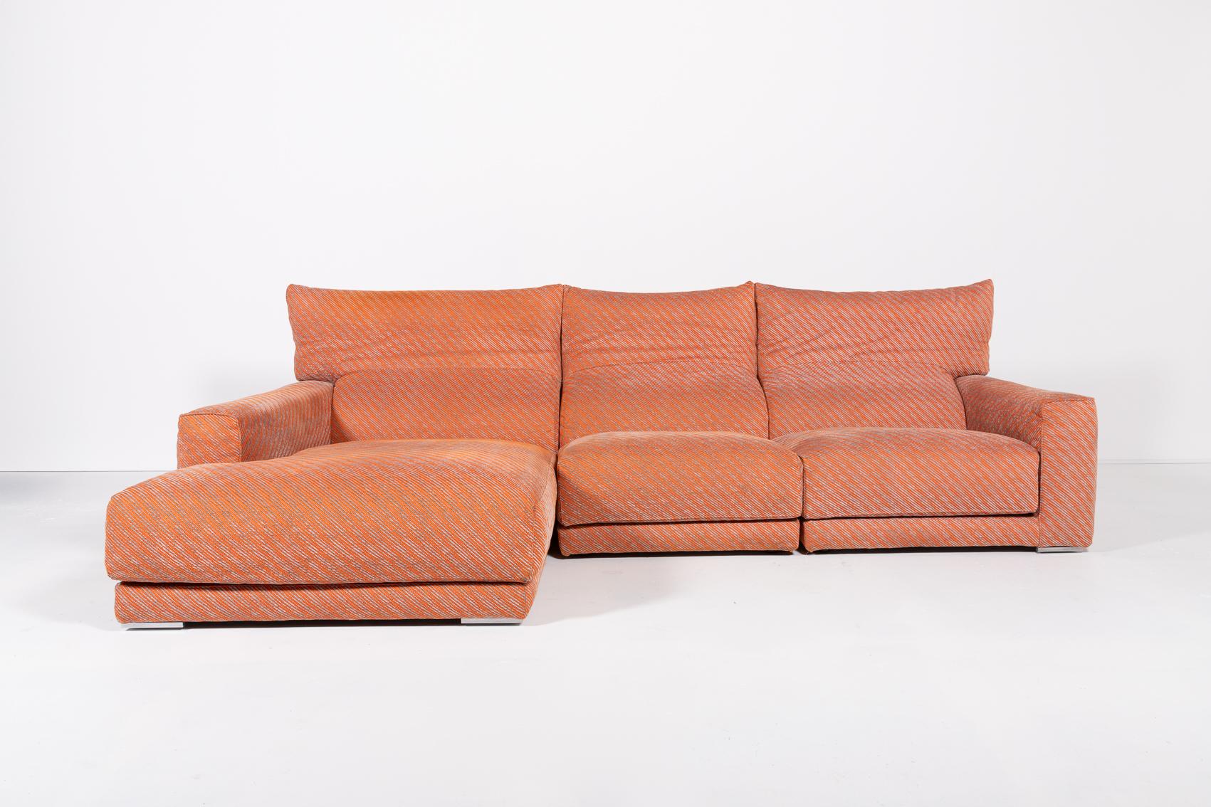 Roche Bobois modular lounge seats/sofa In Good Condition For Sale In TOLLEBEEK, NL