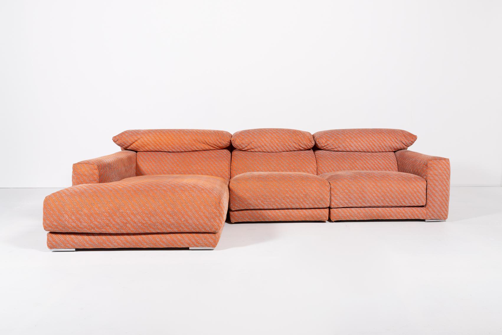 Contemporary Roche Bobois modular lounge seats/sofa For Sale