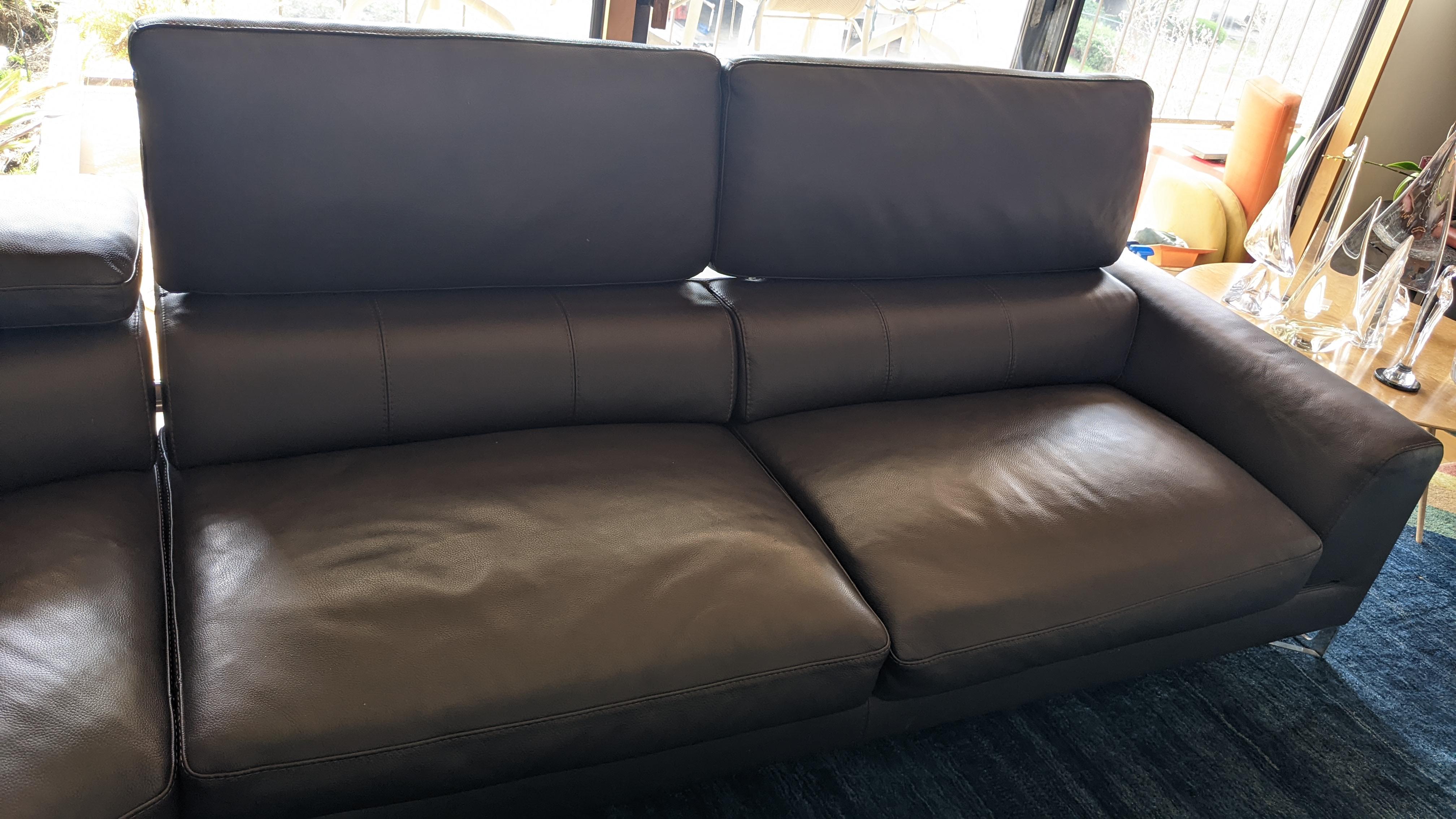 Other  ROCHE BOBOIS 10'x10'  L-SHAPE Leather Sectional Sofa