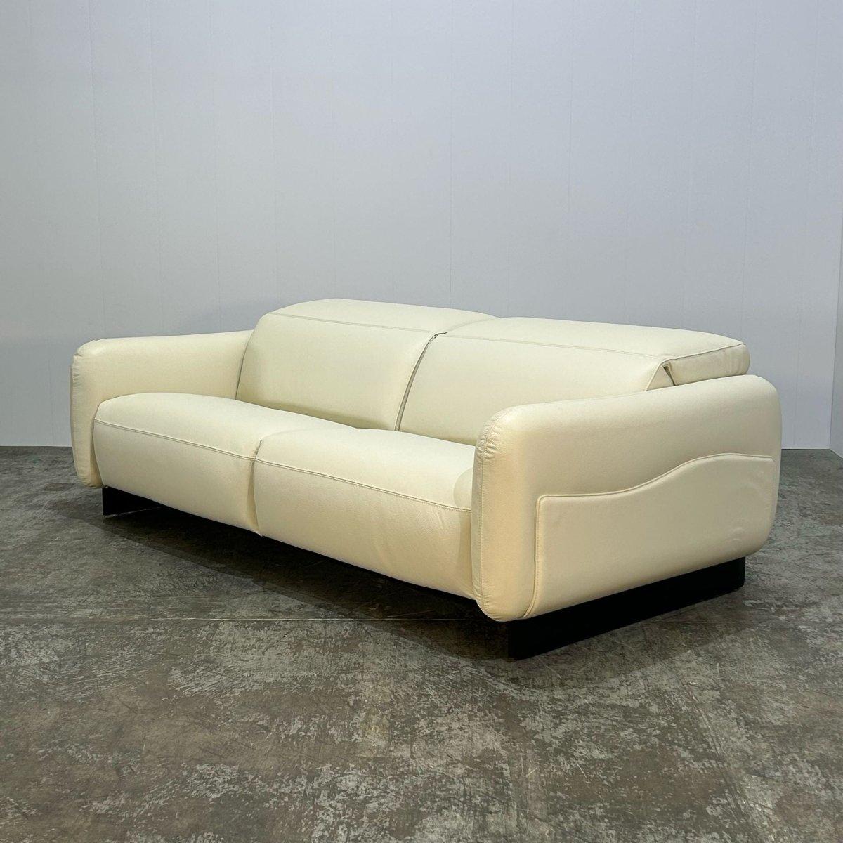 Sofá de piel Roche Bobois Opale de Maurizio Manzoni en venta 4