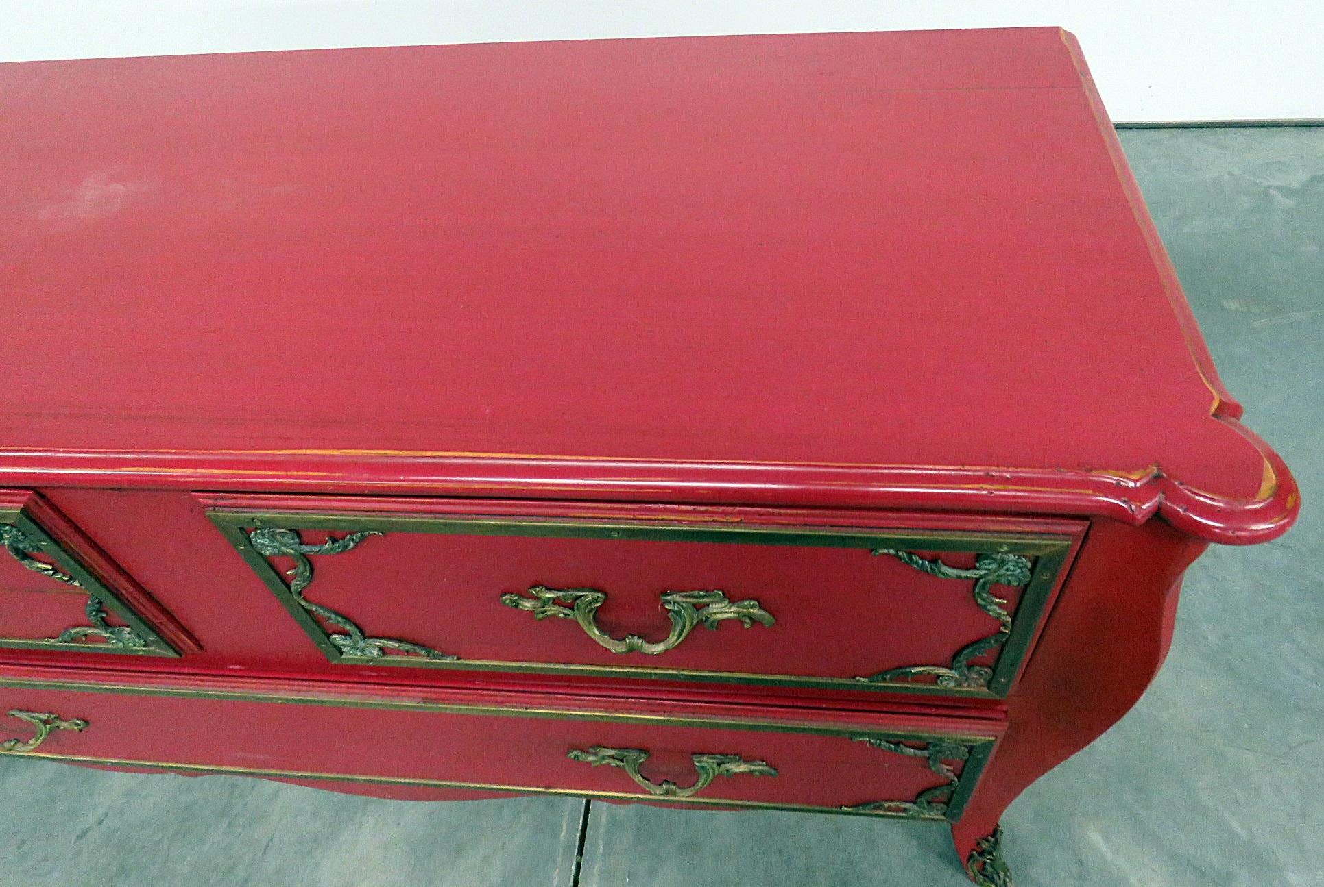 Regency Roche Bobois Paint Decorated Commode