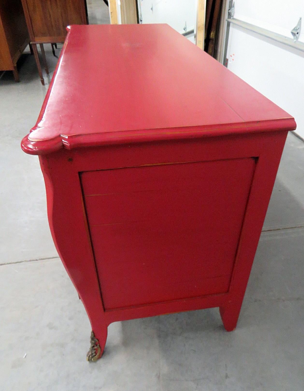 French Roche Bobois Paint Decorated Commode