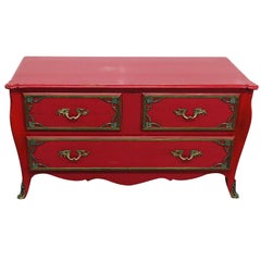 Roche Bobois Paint Decorated Commode