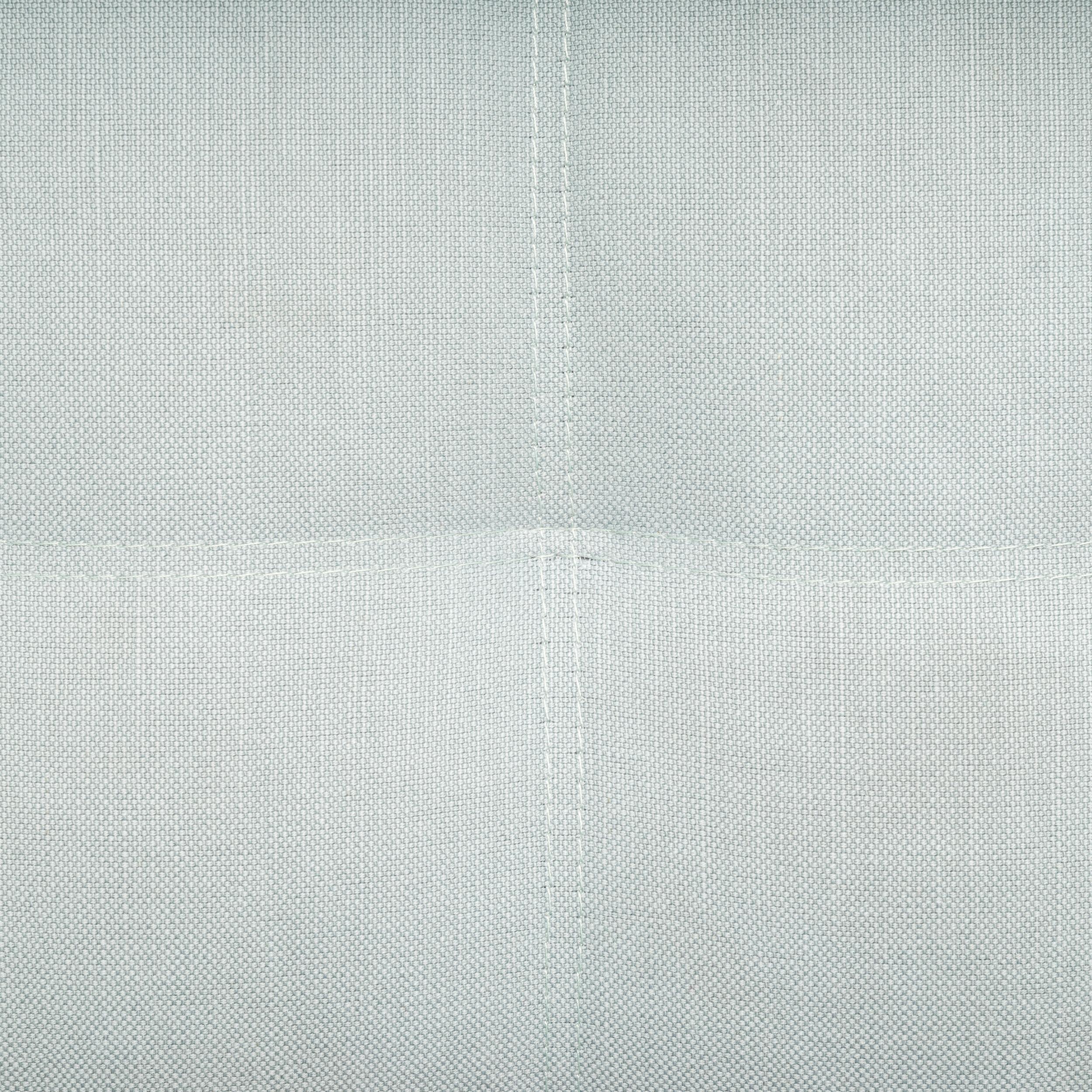 Contemporary Roche Bobois Pale Blue Fabric Profile 2.5 Seat Sofa