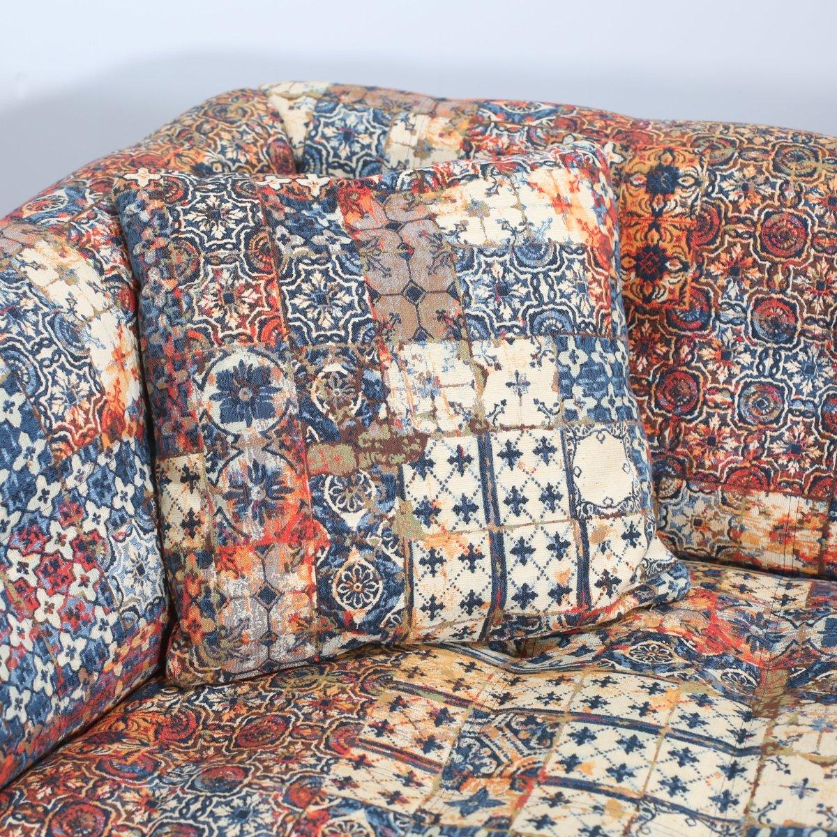 XXIe siècle et contemporain Roche Bobois Profile Sofa by Jean Paul Gaultier en vente