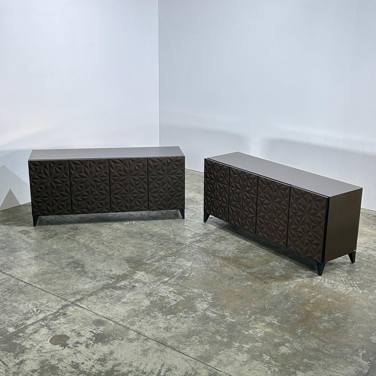 Contemporary Roche Bobois Rosace Sideboard by Thierry Picassette For Sale