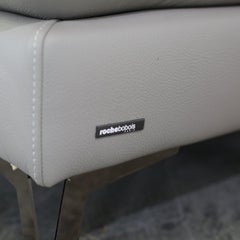 Roche Bobois Scenario Armless Leather Chair