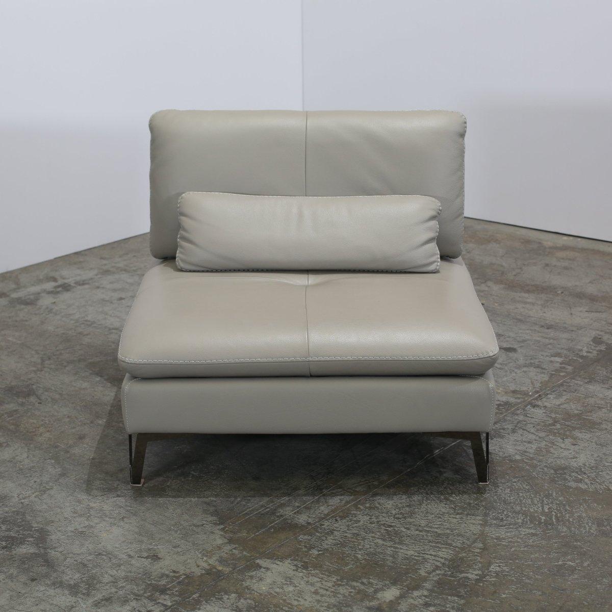 Pelle Sedia in pelle senza braccioli Roche Bobois Scenario in vendita