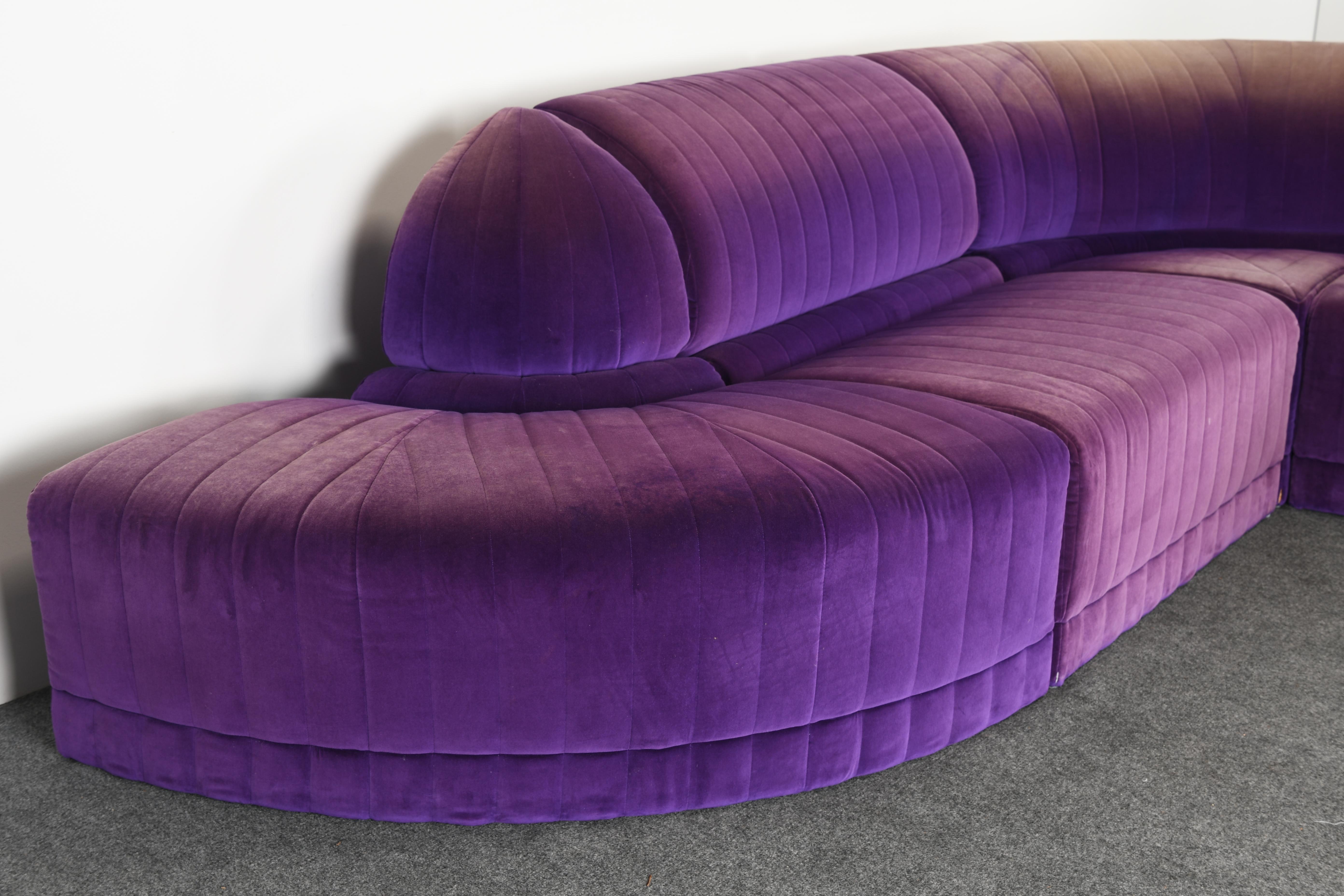 Modern Roche Bobois Sectional Sofa, 1979