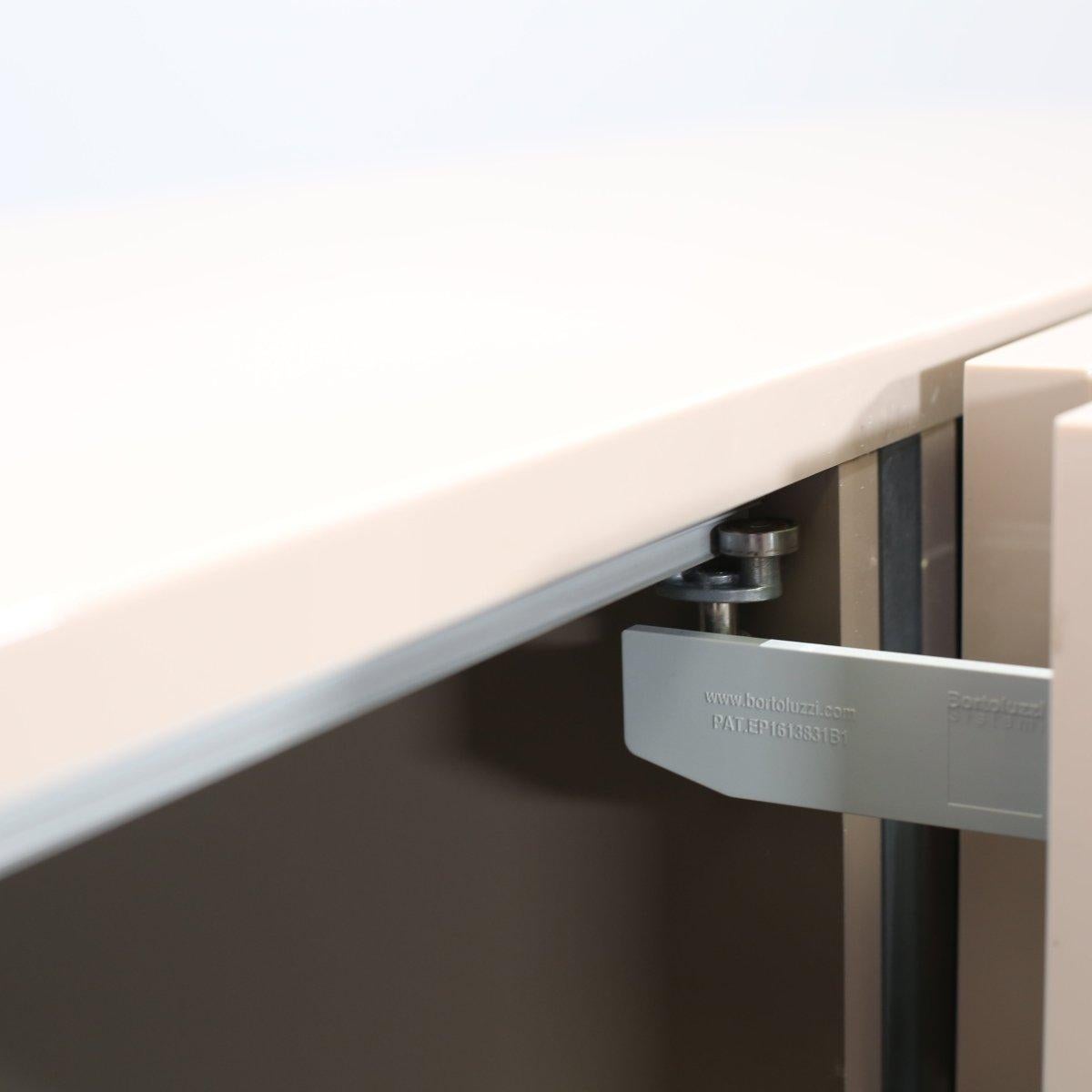 Introducing the stunning Speed Up sideboard, designed by Sacha Lakic for Roche Bobois. This sleek and modern piece is the perfect addition to any luxury living space. Crafted with high quality materials, the Speed Up sideboard features a unique