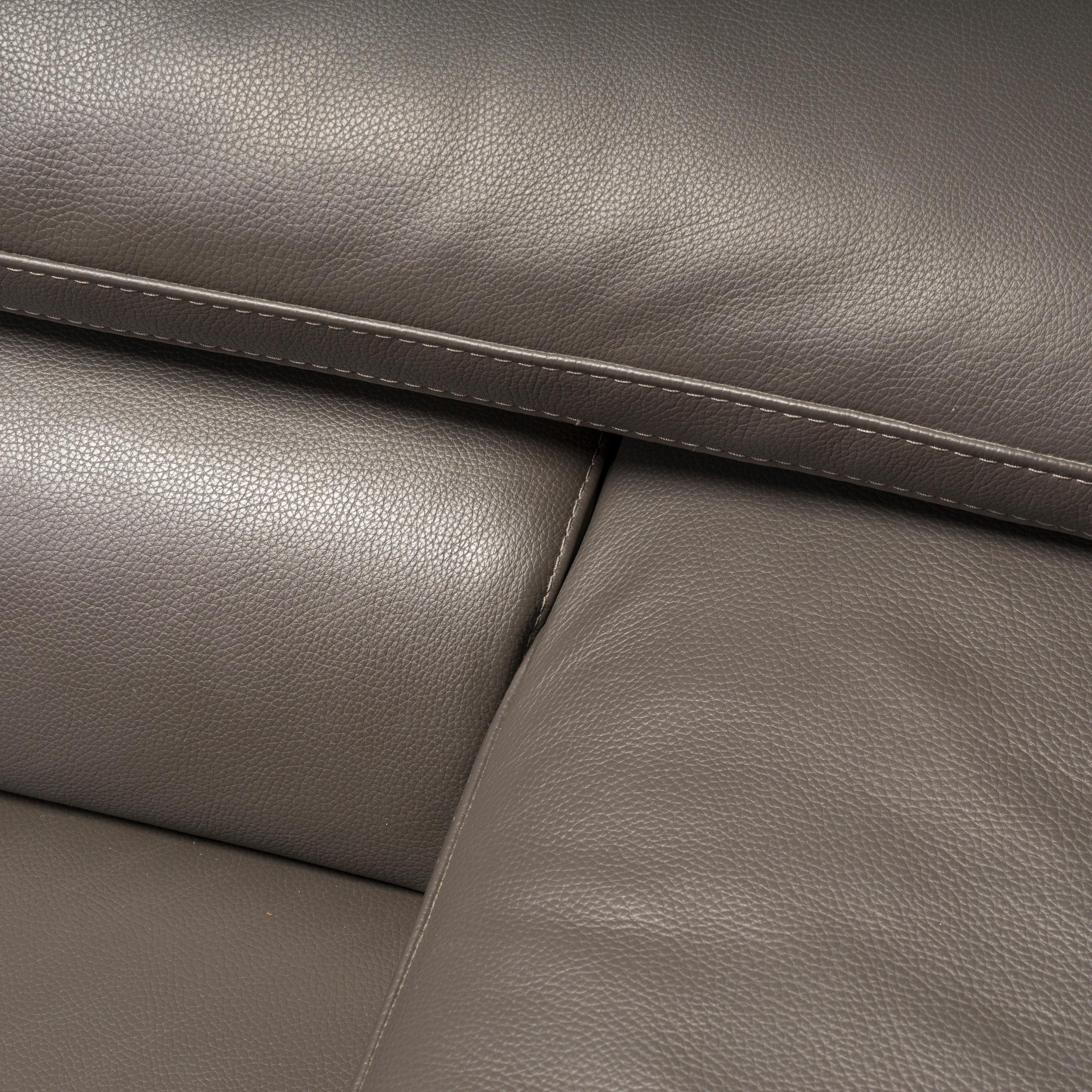 Canapé Roche Bobois Three Seater gris, avec dossiers réglables 2