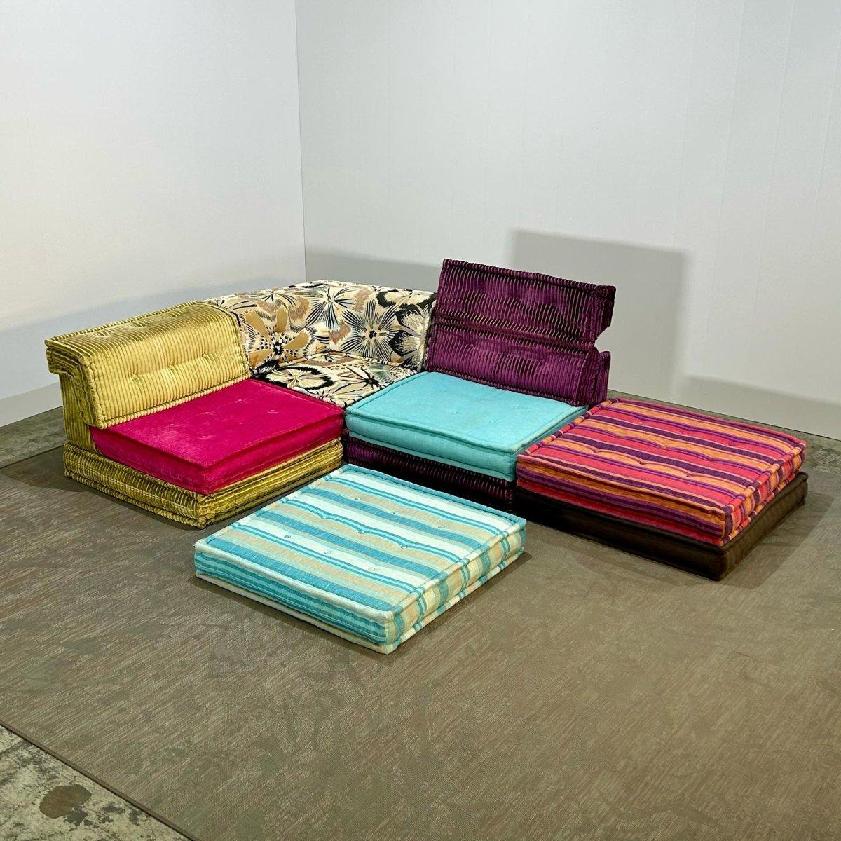 Roche Bobois Twelve Piece Mah Jong Sectional Sofa Set For Sale 3