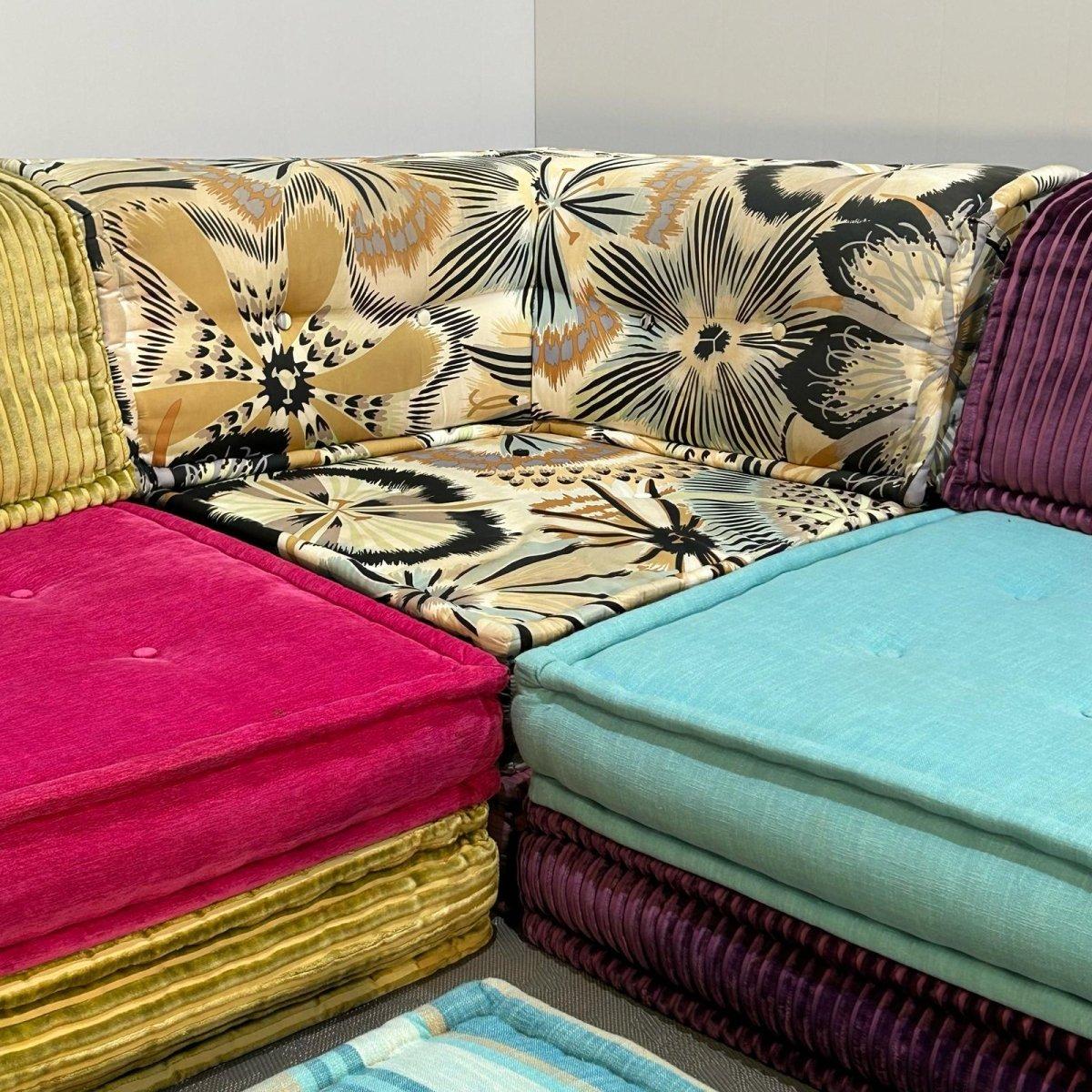 Roche Bobois Twelve Piece Mah Jong Sectional Sofa Set For Sale 8