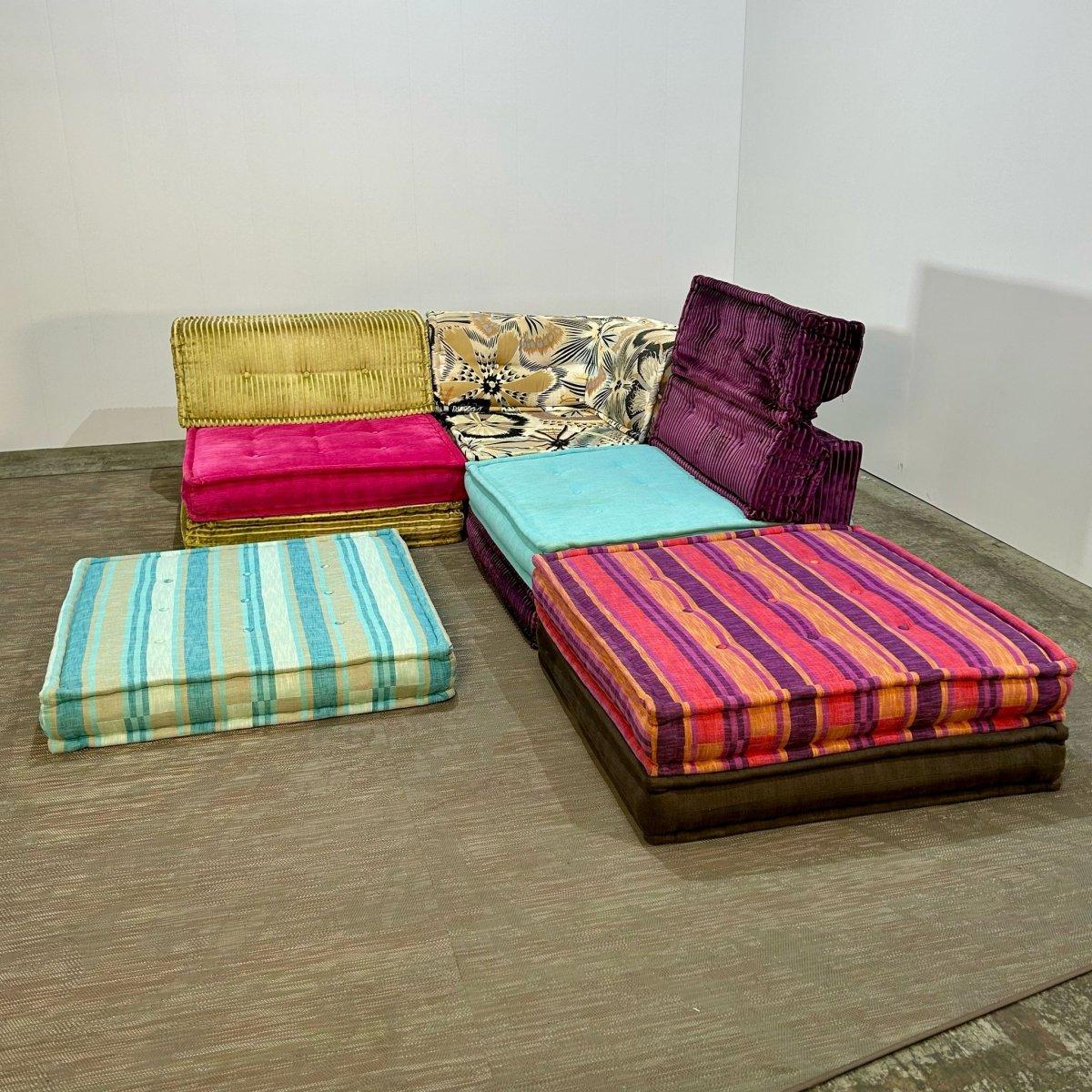 Roche Bobois Twelve Piece Mah Jong Sectional Sofa Set For Sale 2