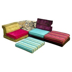 Roche Bobois Zwölf Pieces Mah Jong Sektional Sofa Set