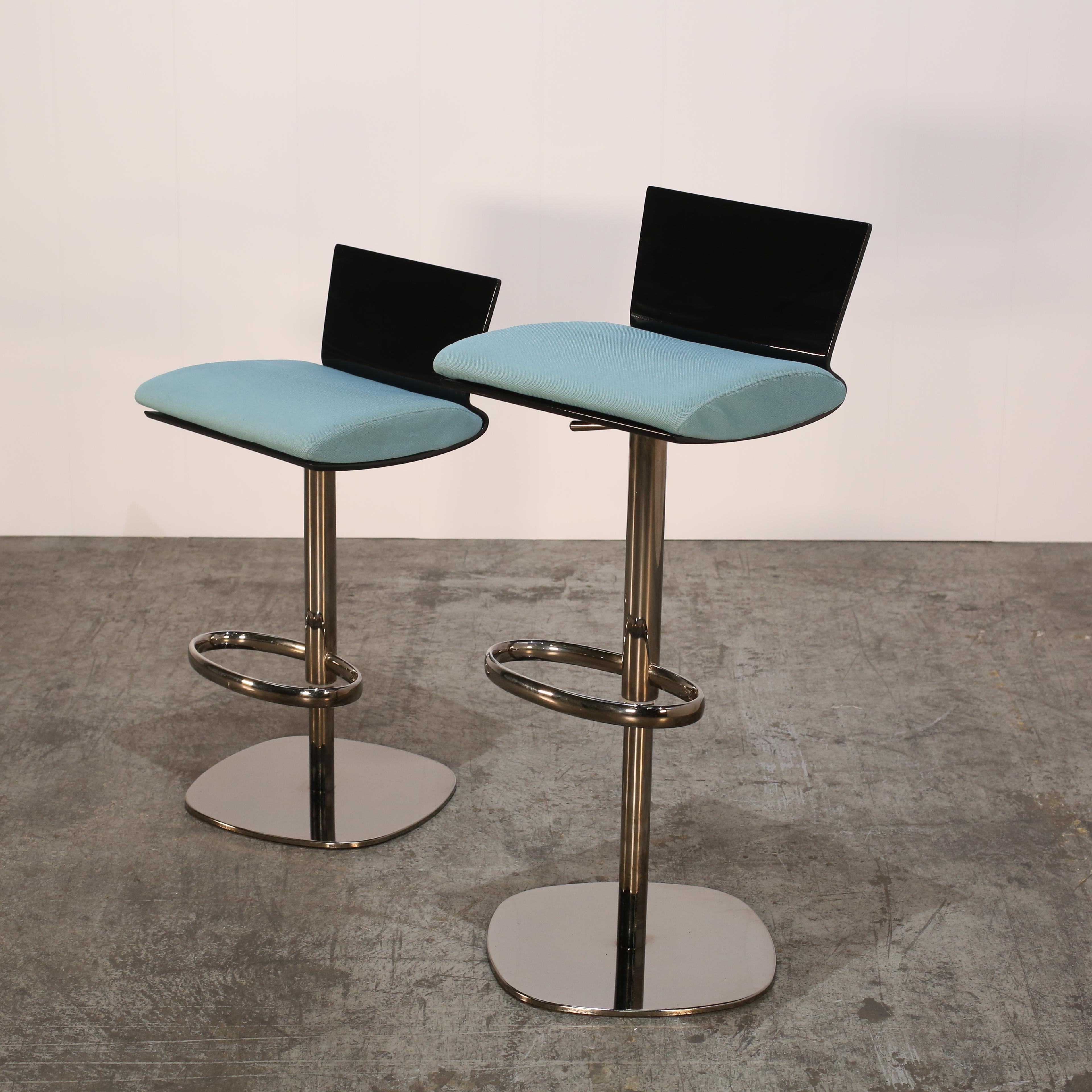 Roche Bobois Ublo Stool by Sacha Lakic, Set of Two For Sale 5