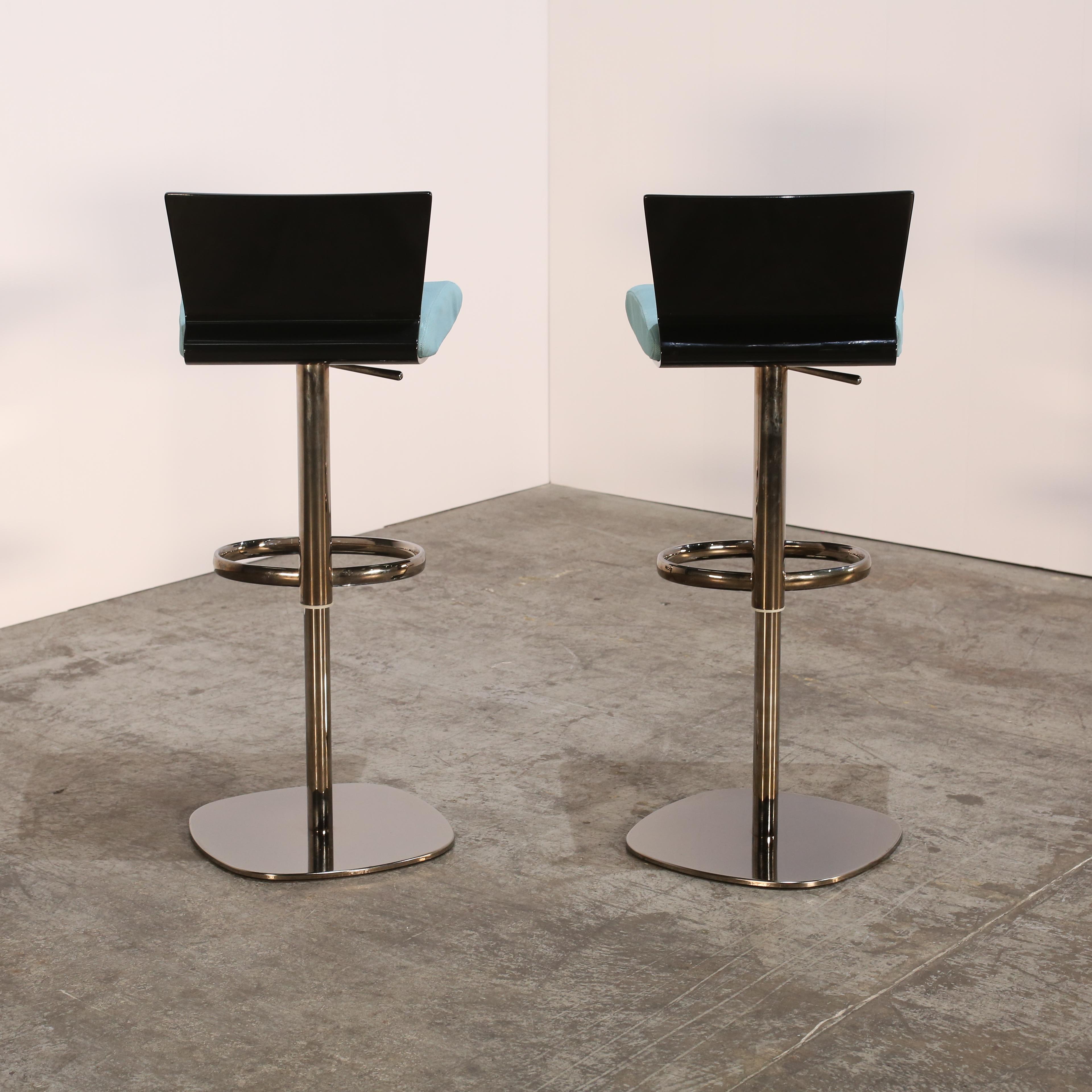 Roche Bobois Ublo Stool by Sacha Lakic, Set of Two For Sale 3