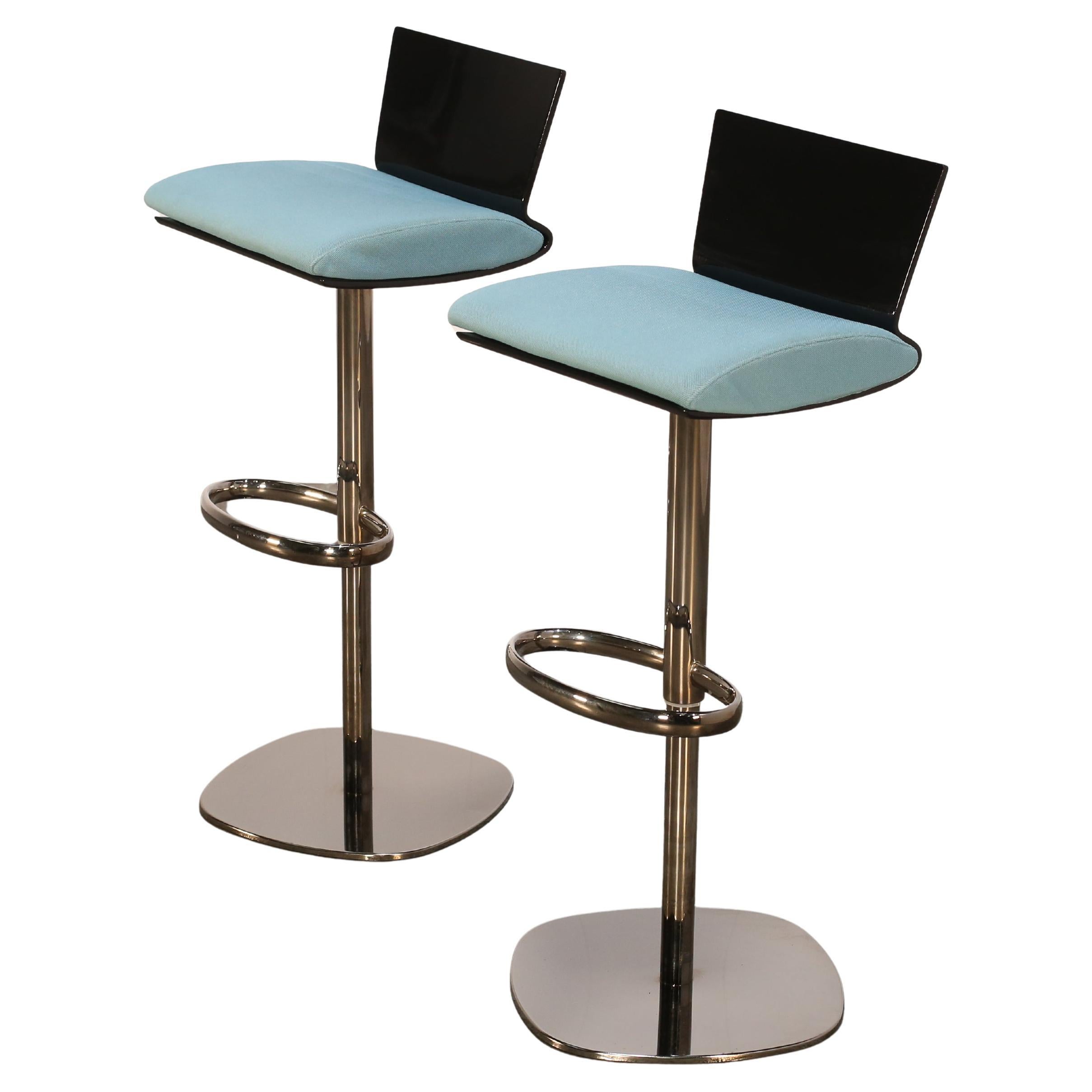 Roche Bobois Ublo Stool by Sacha Lakic, Set of Two