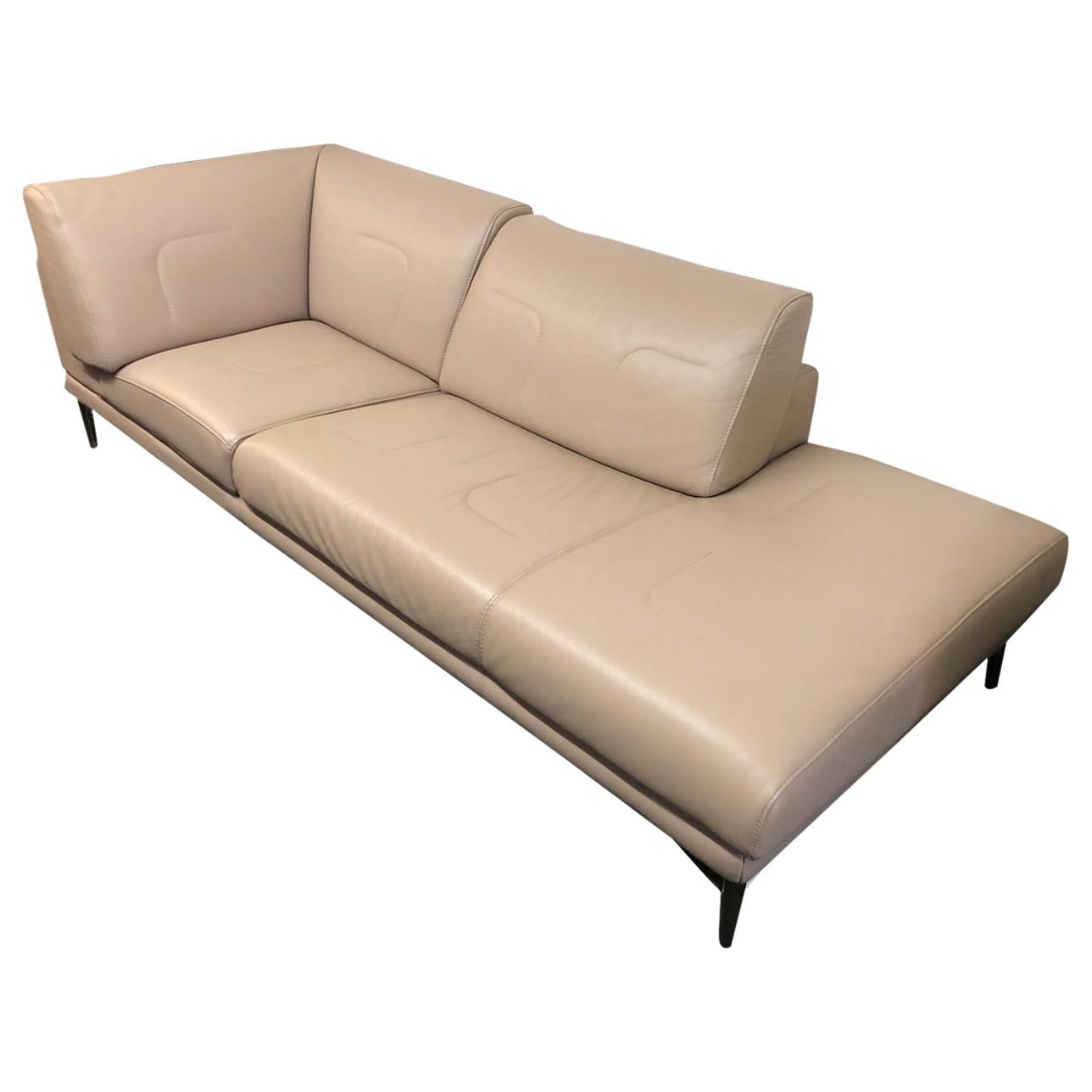 Roche Bobois, Utopic Chaise Sofa For Sale