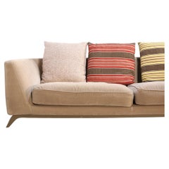 Canapé d'angle en velours Roche Bobois