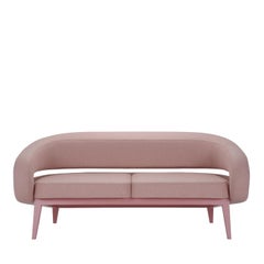 Roche Pink 2-Seater Sofa By Daria Zinovatnaya by Adrenalina