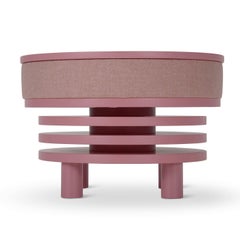 Mesa baja Roche rosa de Daria Zinovatnaya