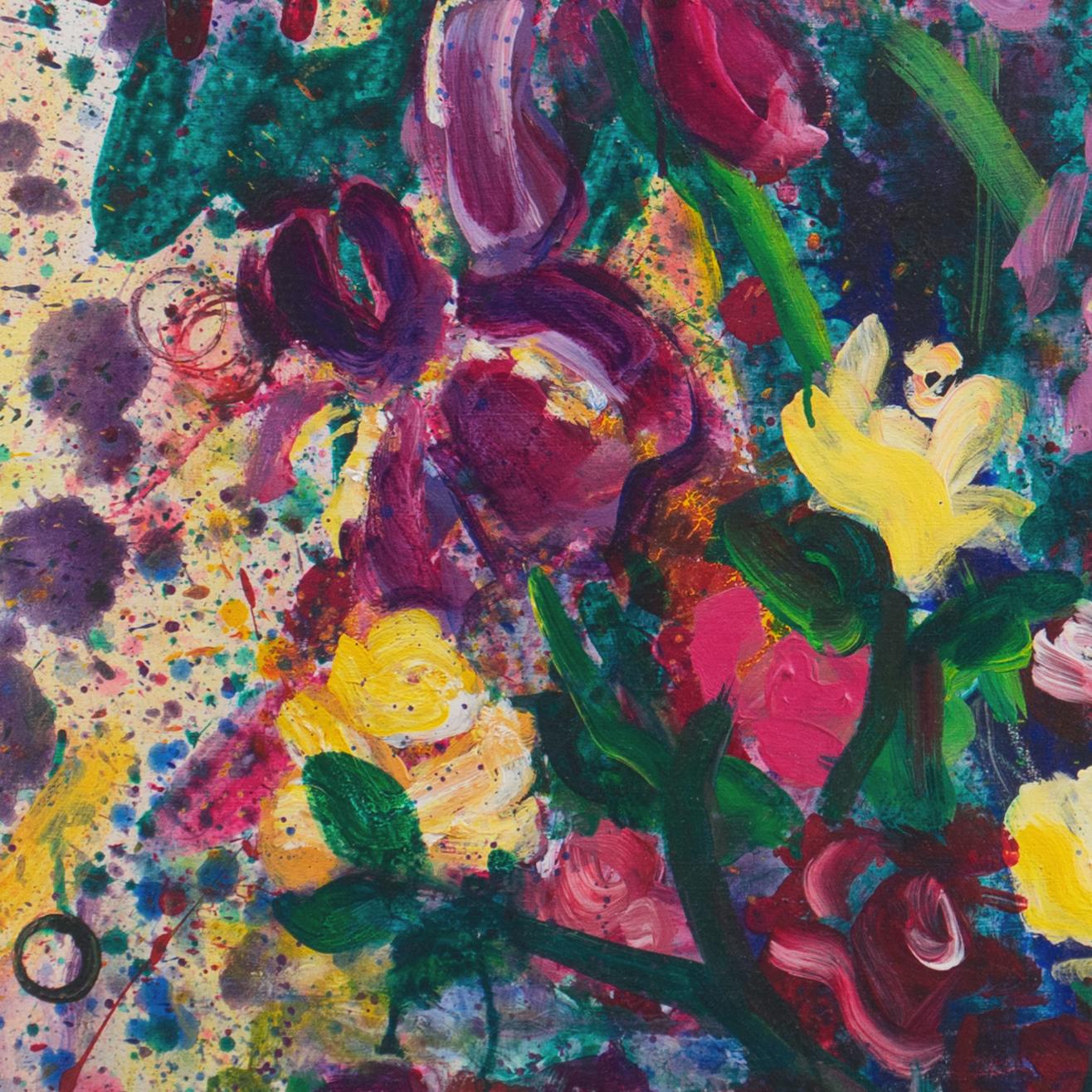 'Spring Still Life', Large American Post Impressionist, California Art League For Sale 1