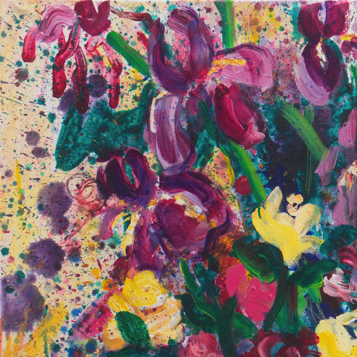 'Spring Still Life', Large American Post Impressionist, California Art League For Sale 4