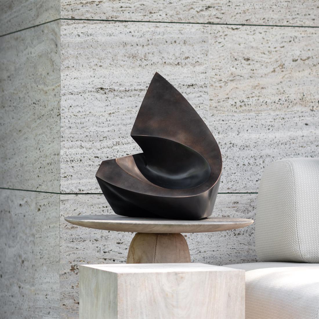 Rocher Bronze Sculpture In New Condition For Sale In Paris, FR