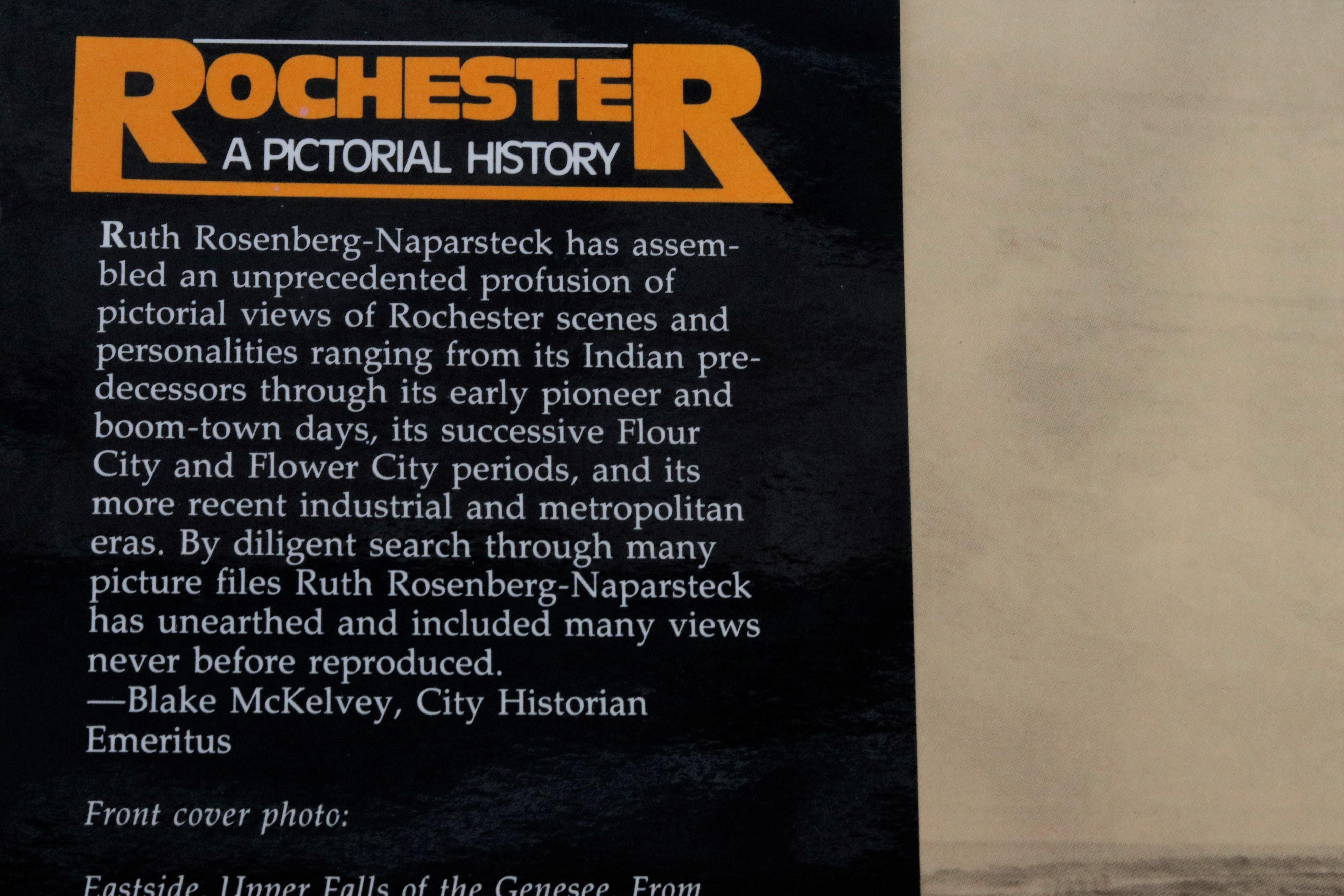 American Rochester, a Pictorial History by Ruth Rosenberg-Naparsteck For Sale