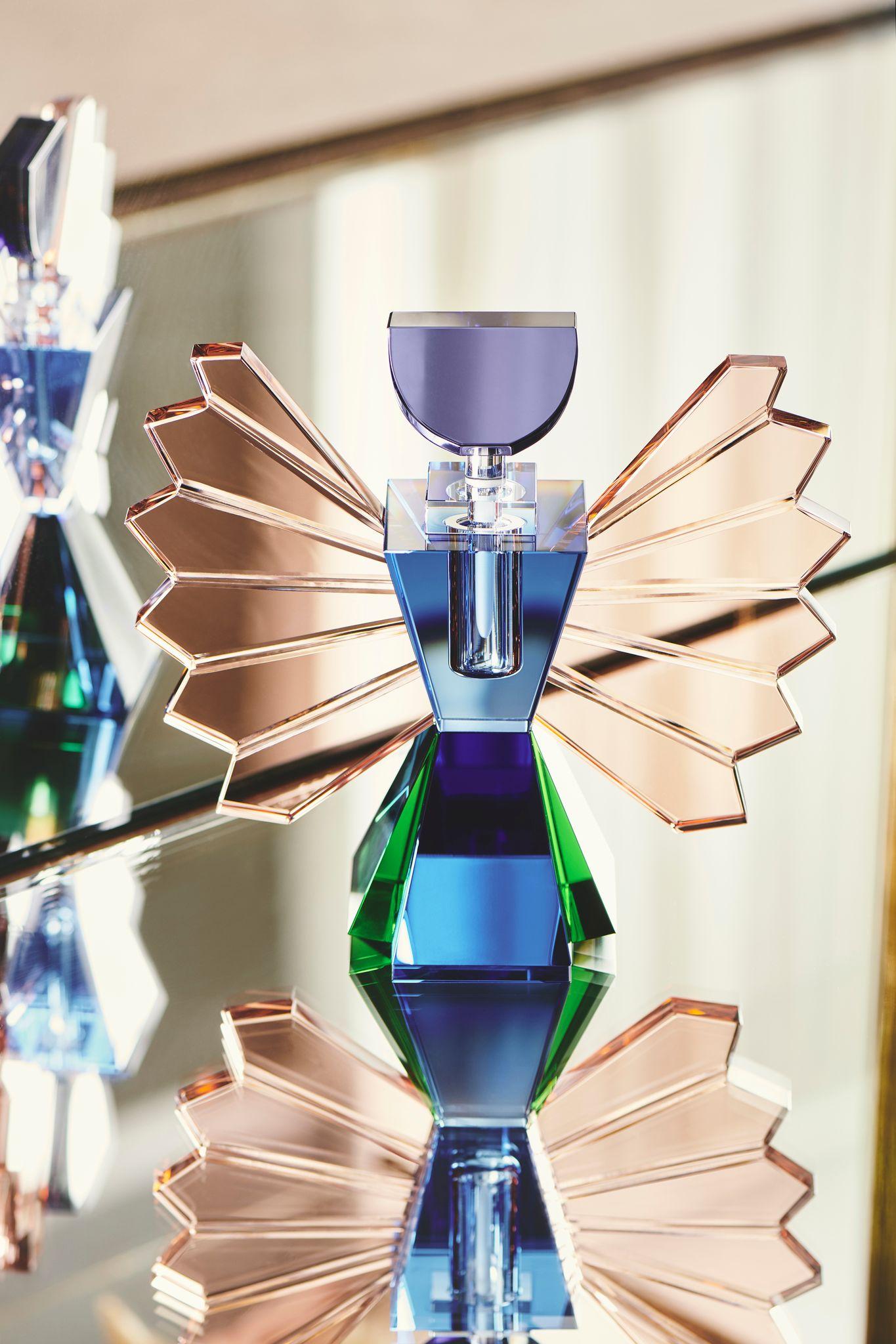 Reflections Copenhagen have created 4 fine handcut crystal perfume flacons, each carefully designed with a distinct and magical appearance.

The flacons are created to evoke the vibe of a vintage boudoir set in a contemporary context.
 