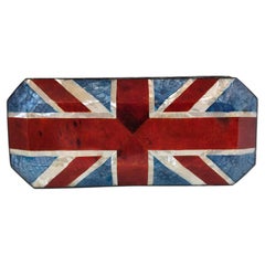 Rocio pochette Multicoloured Union Jack mother of pearls clutch