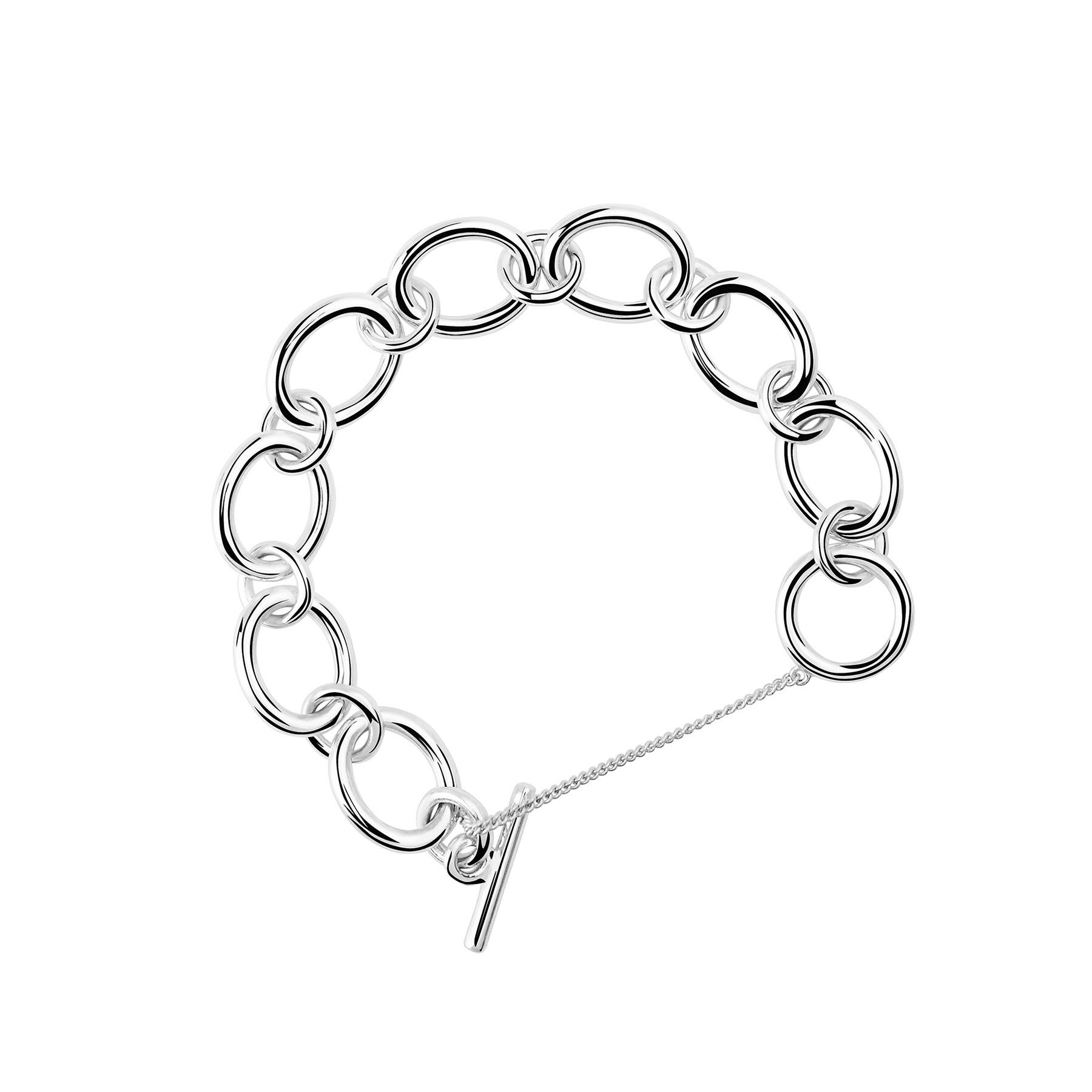 Women's Rocío Sterling Silver Bracelet For Sale